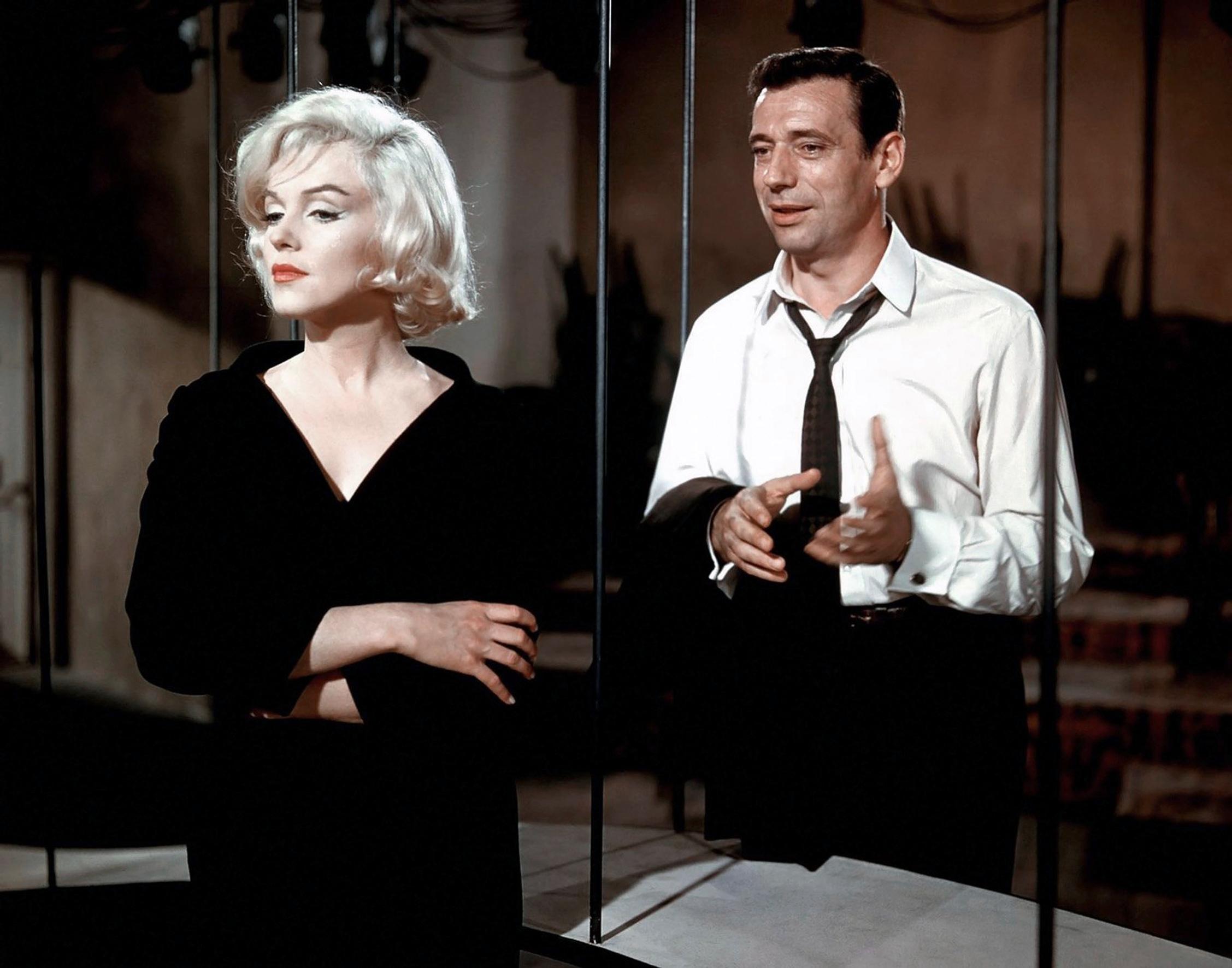 Marilynin ja Yves Montandin välille syttyi rakkaussuhde Lemmenloukun kuvauksissa.