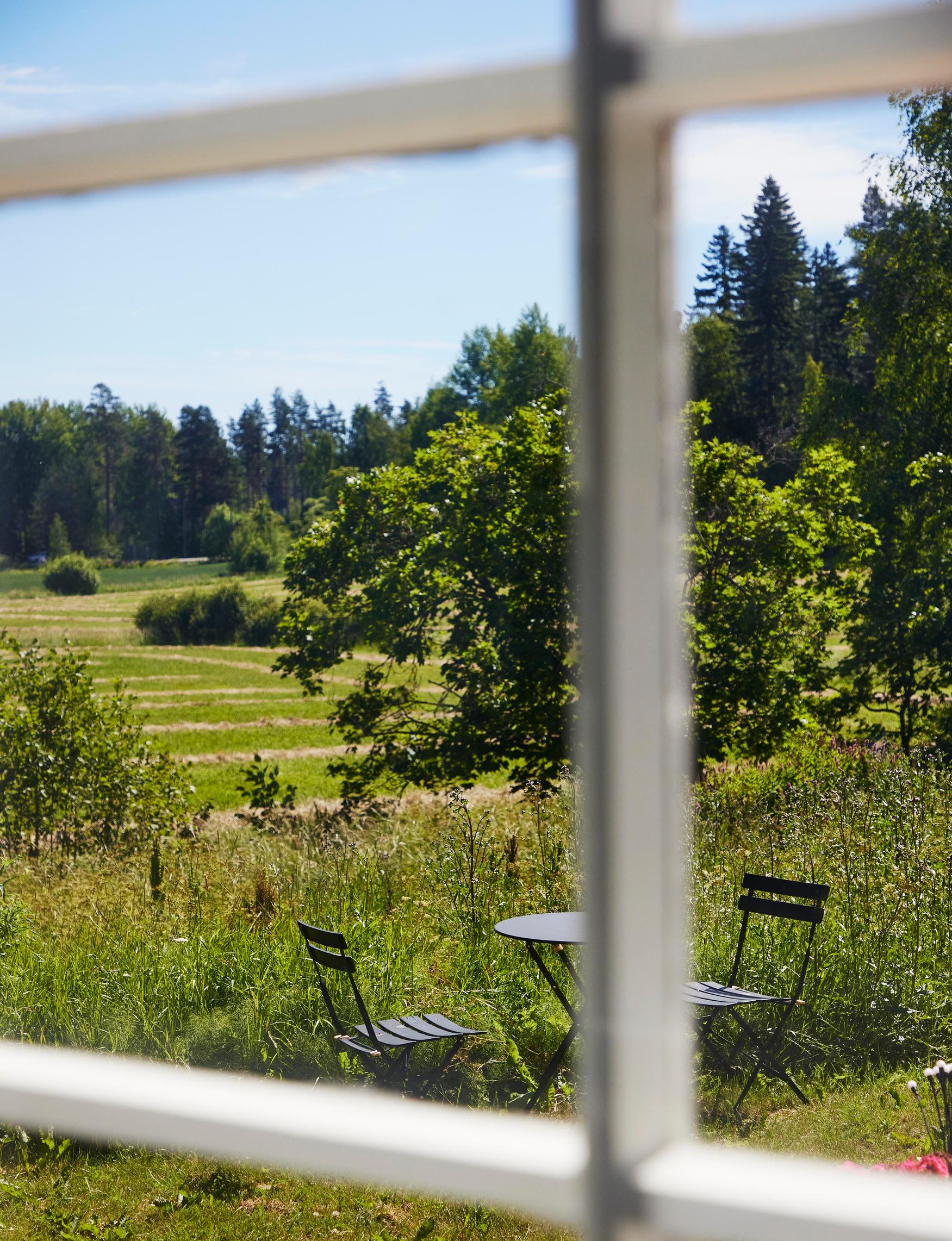 ”Yhtenä kesäyönä näin kolme kaurista syömässä pellolla kuin maalauksessa”, Ria kertoo.