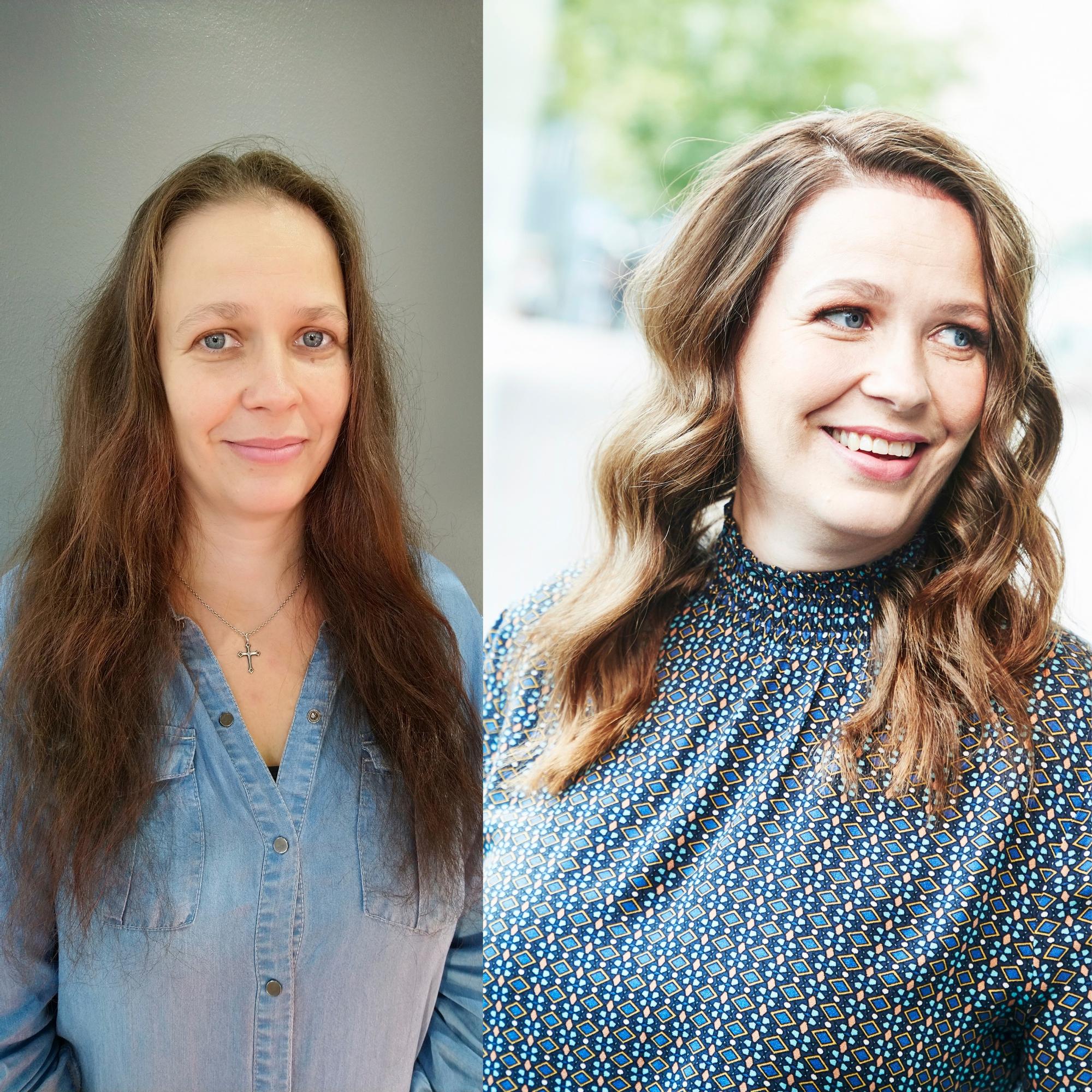 Balayage-raidat korostavat upeasti Mariannen hiusten omaa väriä – eikä ole pelkoa värjäyskierteestä