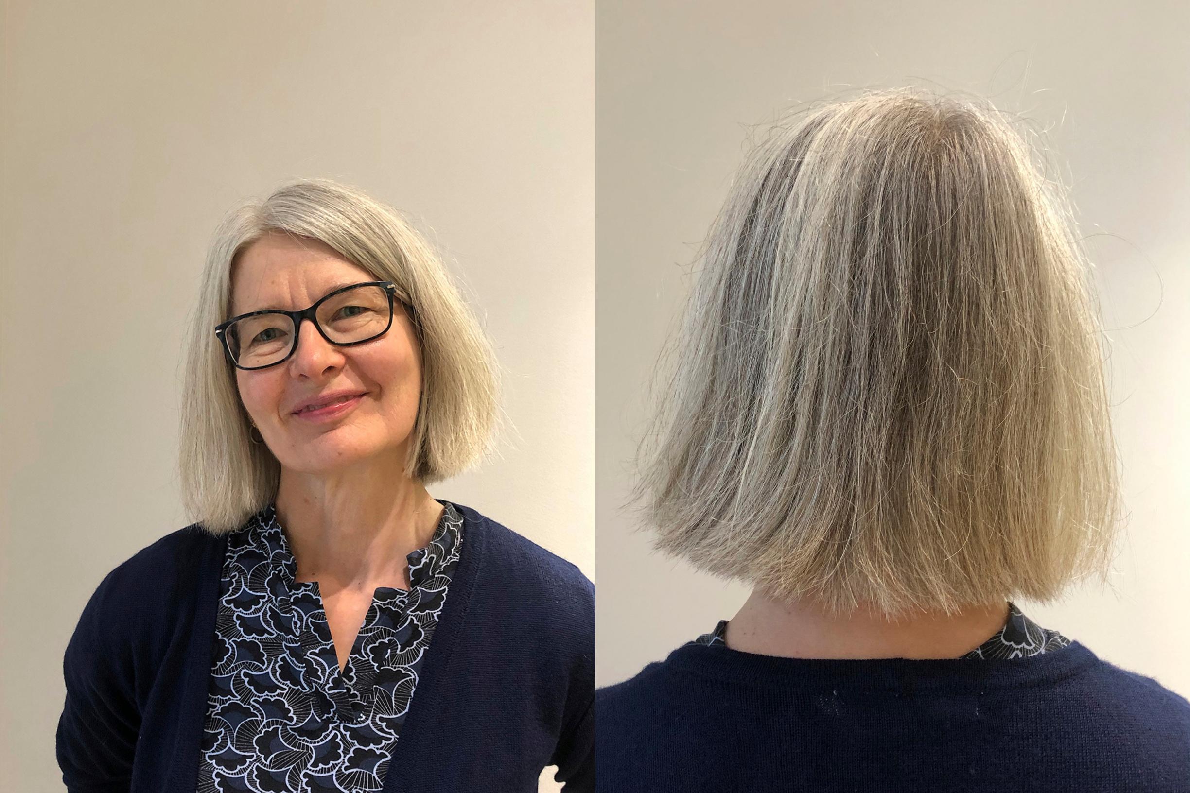 Ennen hiusmuutosta Arla oli viihtynyt omassa värissä pitkään: hänen hiuksiaan ei ollut sävytetty 30 vuoteen.