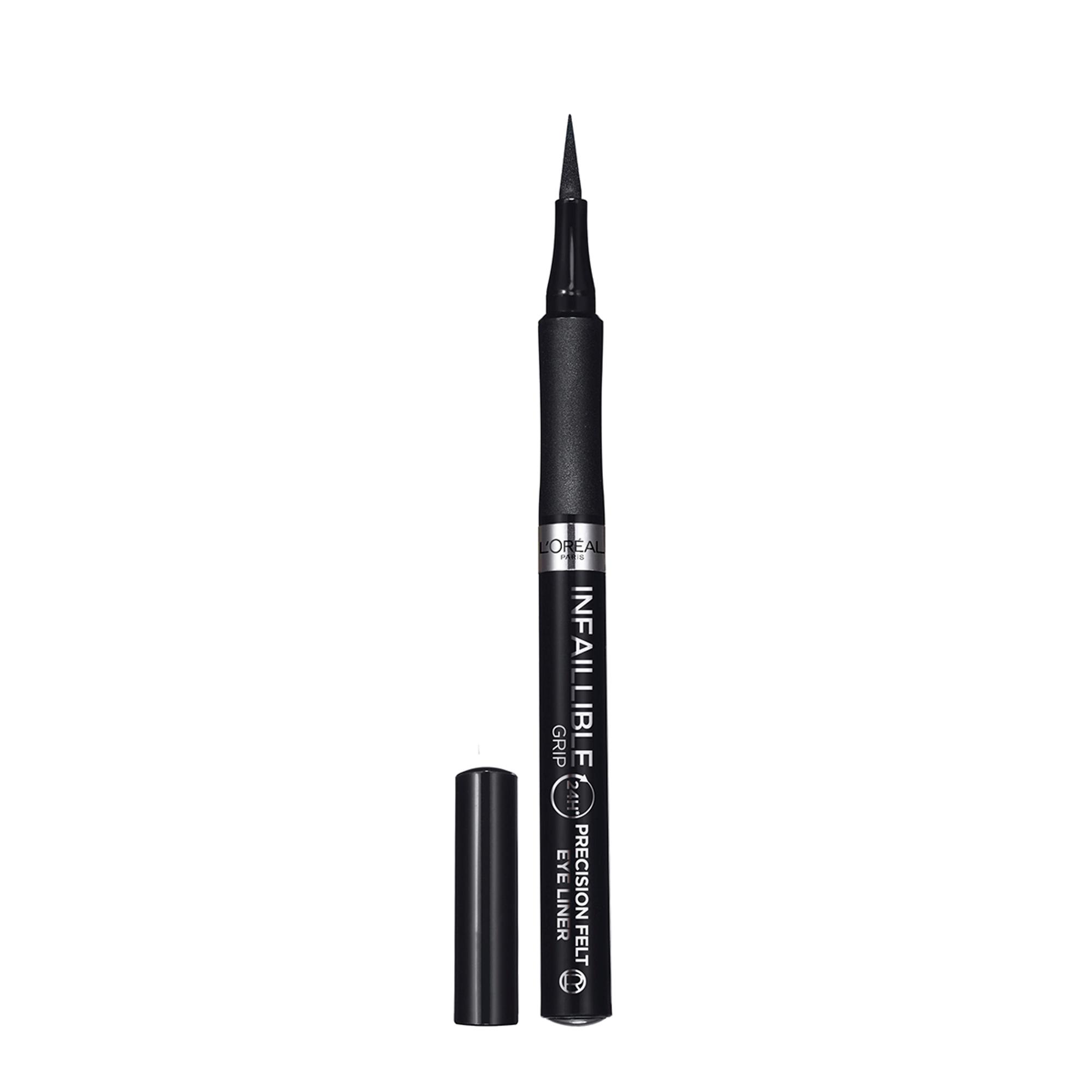 L’Oréal Paris Infaillible Precision Felt Eye Liner, sävy 01 Black, 14,90 e.