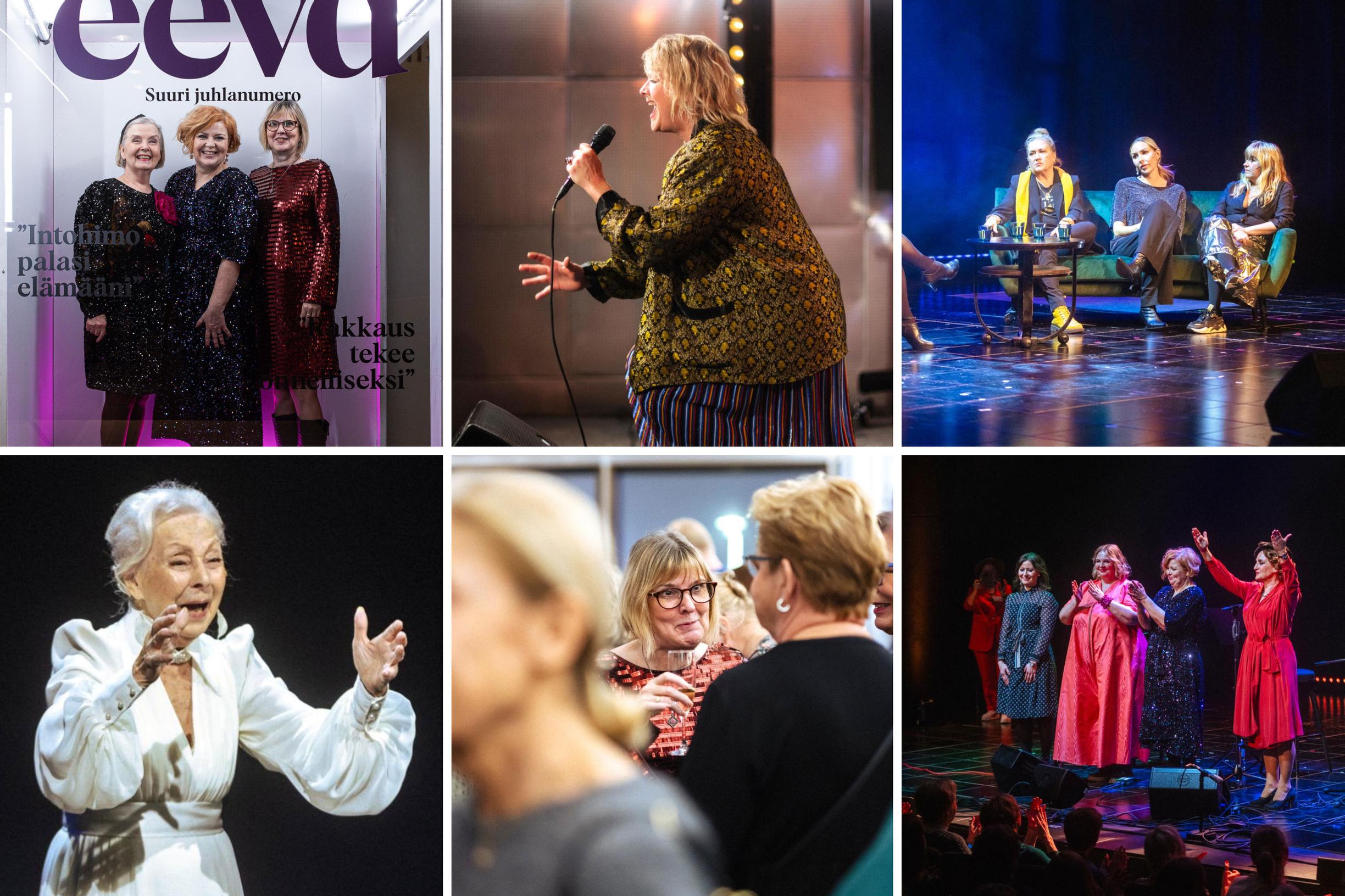 Eeva juhli 90-vuotispäiviään Kansallisteatterissa – katso 25 valloittavaa kuvaa upeasta illasta