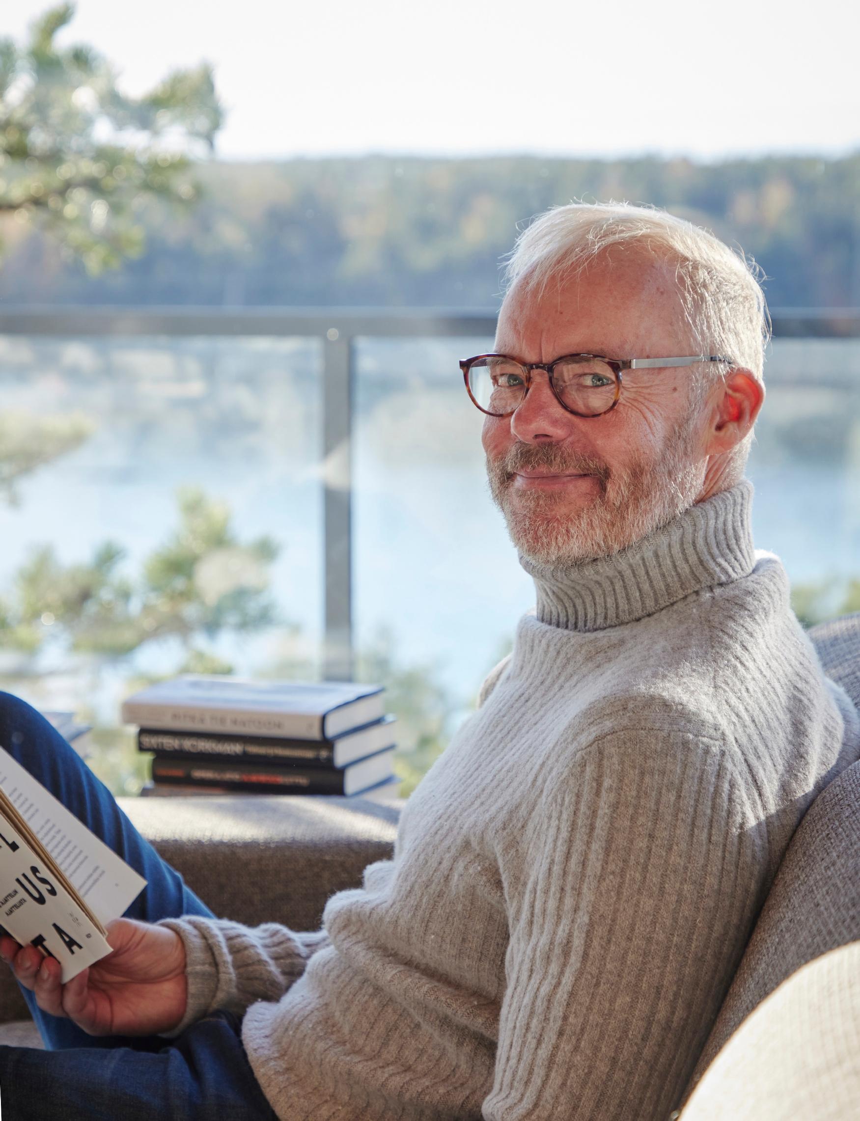 Kun Pauli Aalto-Setälä muutti Helsingistä hiljaiselle saarelle, hän alkoi pitää kaikista vuodenajoista: ”Tulin riippuvaiseksi meren läheisyydestä”