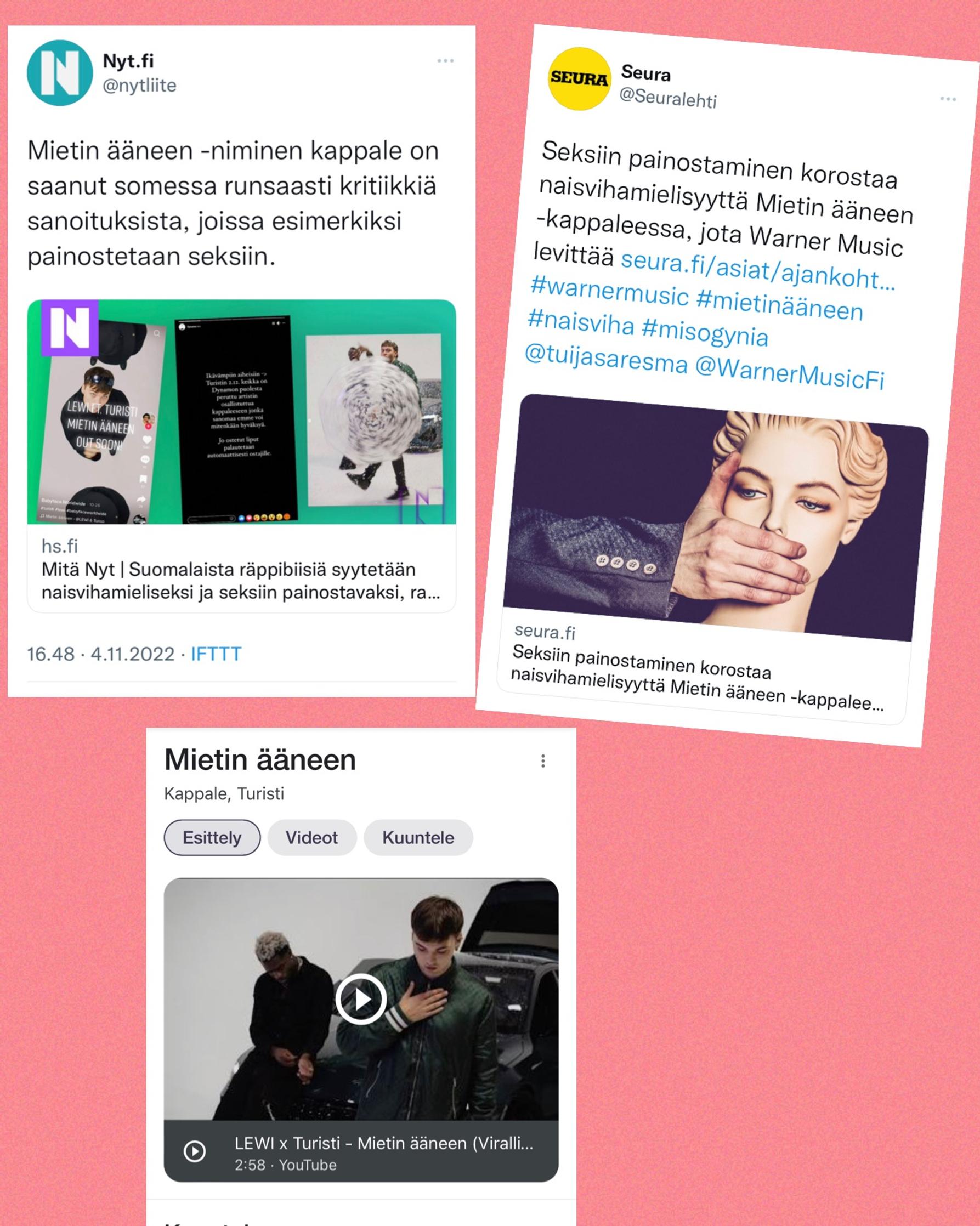 Leikkeitä lehdistä