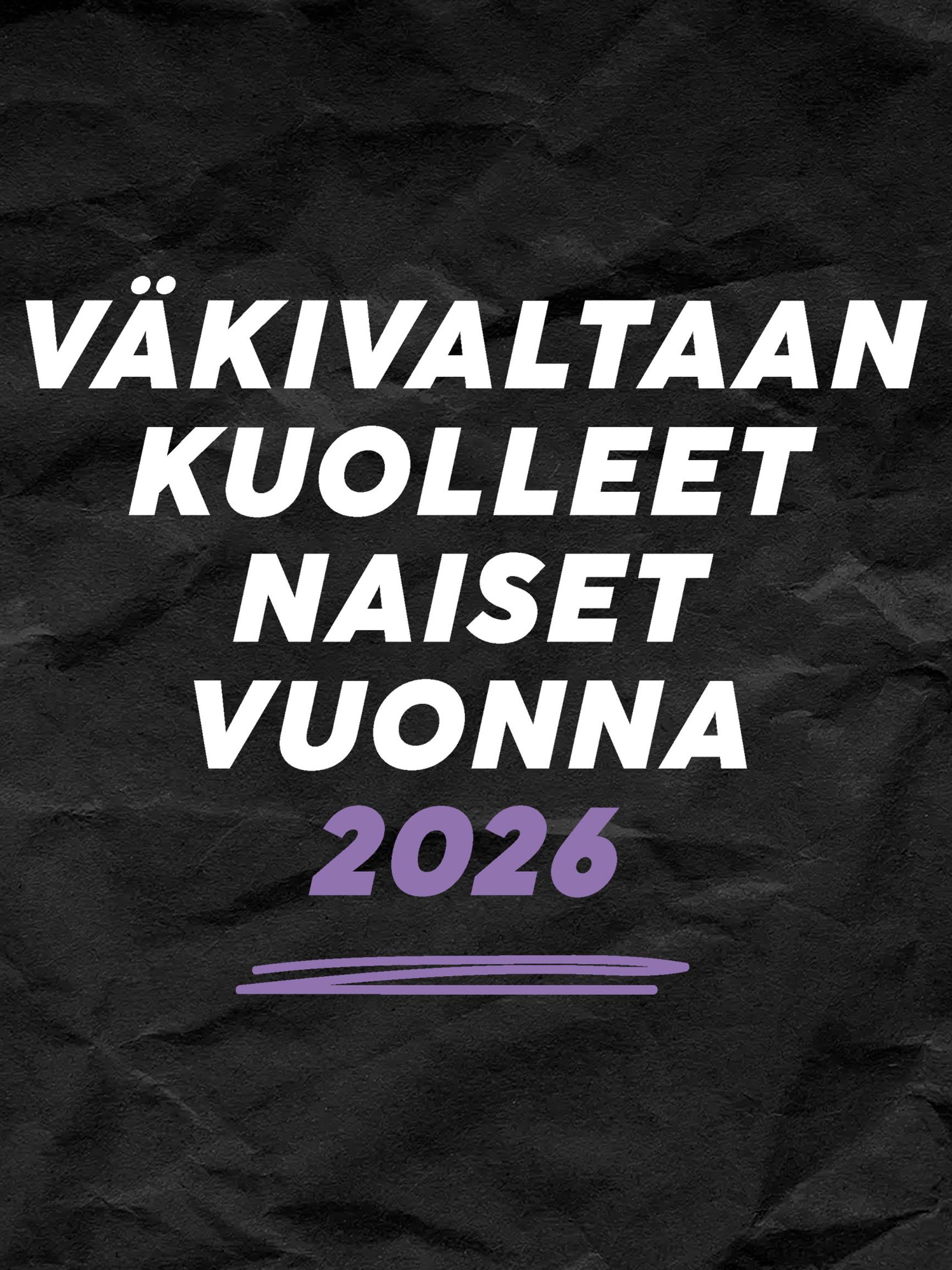 Väkivaltaan kuolleet naiset vuonna 2026 – eeva.fi kokoaa tiedot päivittyvään listaan