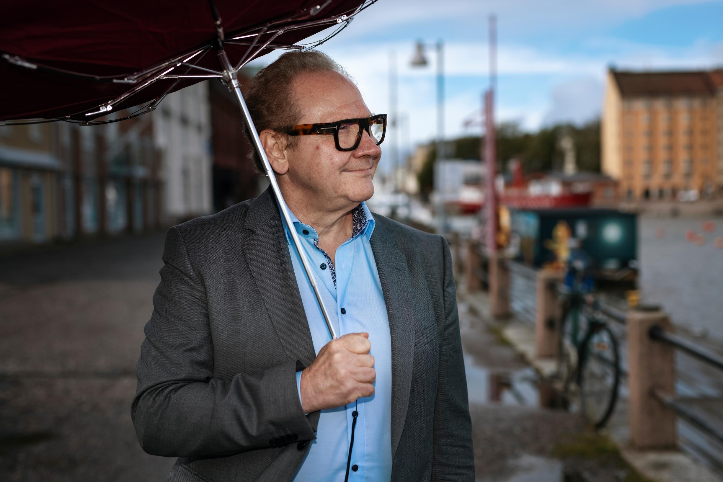 Jari Tervo tietää olevansa hauskan miehen maineessa. ”Joskus se on rasitekin.”