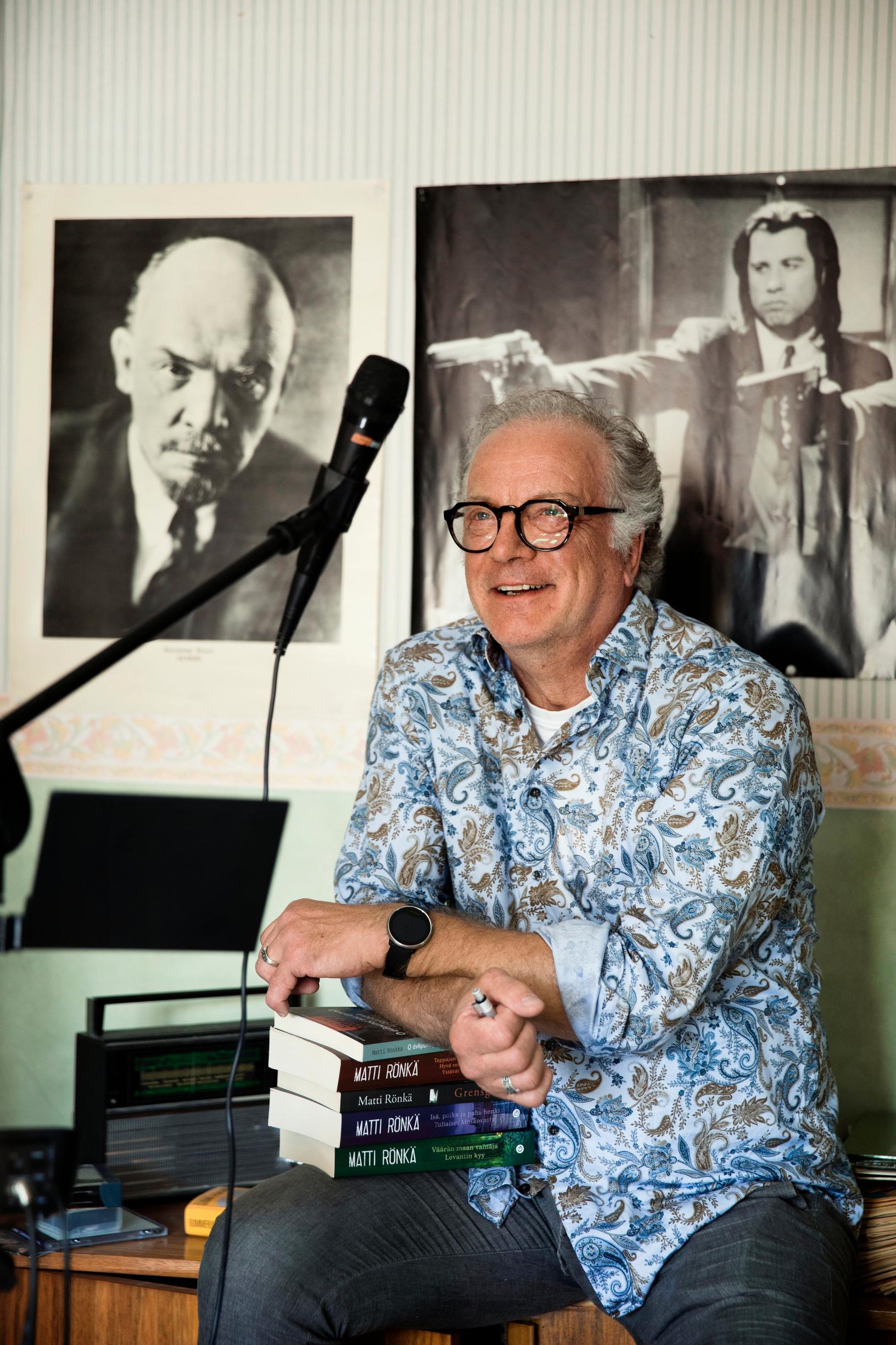 Matti Rönkä sanoo olleensa Tony Sopranos -tyyppinen isä. ”Sellainen, joka välillä sanoi, että don’t fuck with me.”