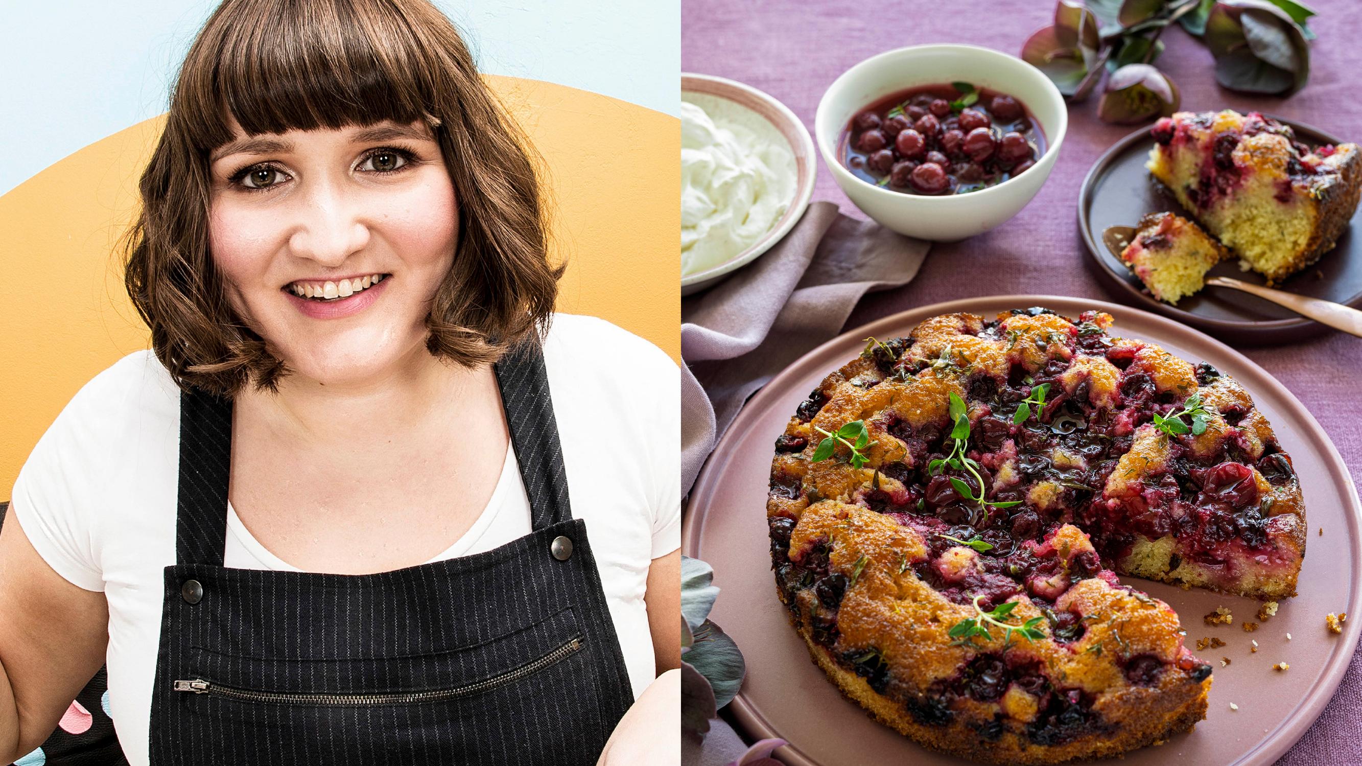 Anna Brotkinin mehevä karviaiskakku paranee vanhetessaan – salaisuus piilee tässä yrtissä