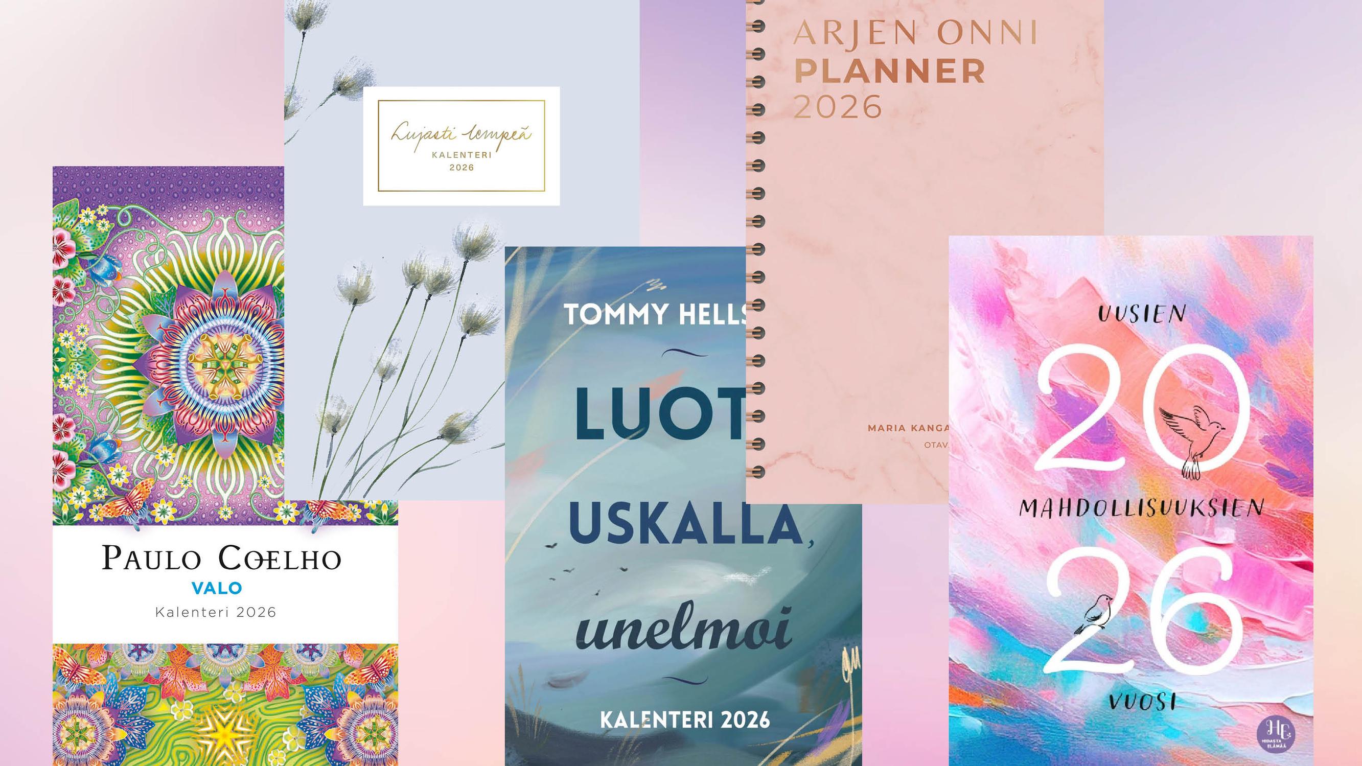 Tässä ovat inspiroivimmat kalenterit vuodelle 2026 – yksi niistä auttaa tukemaan elämän merkityksellisiä asioita
