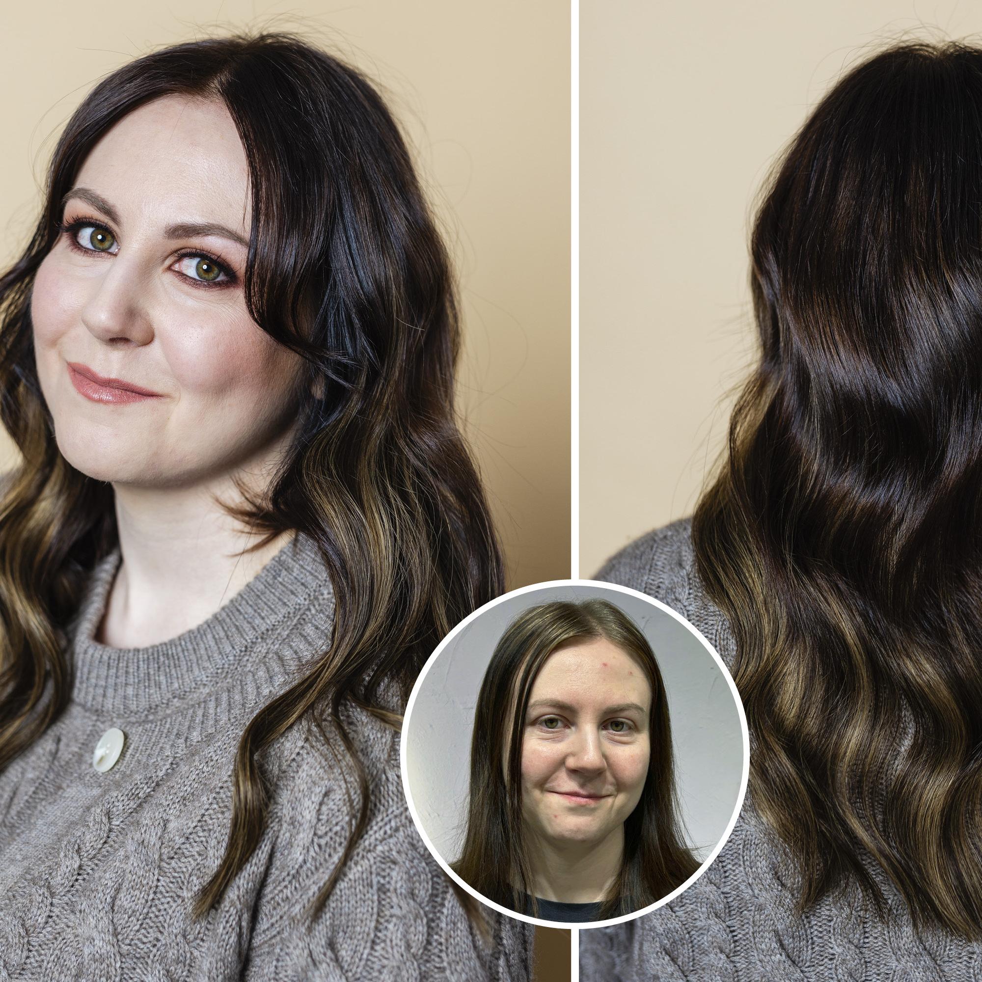 Sanna, 36, on jumittanut samassa hiustyylissä monta vuotta – rasvoittuva tukka sai lisää paksuutta muuttumisleikissä