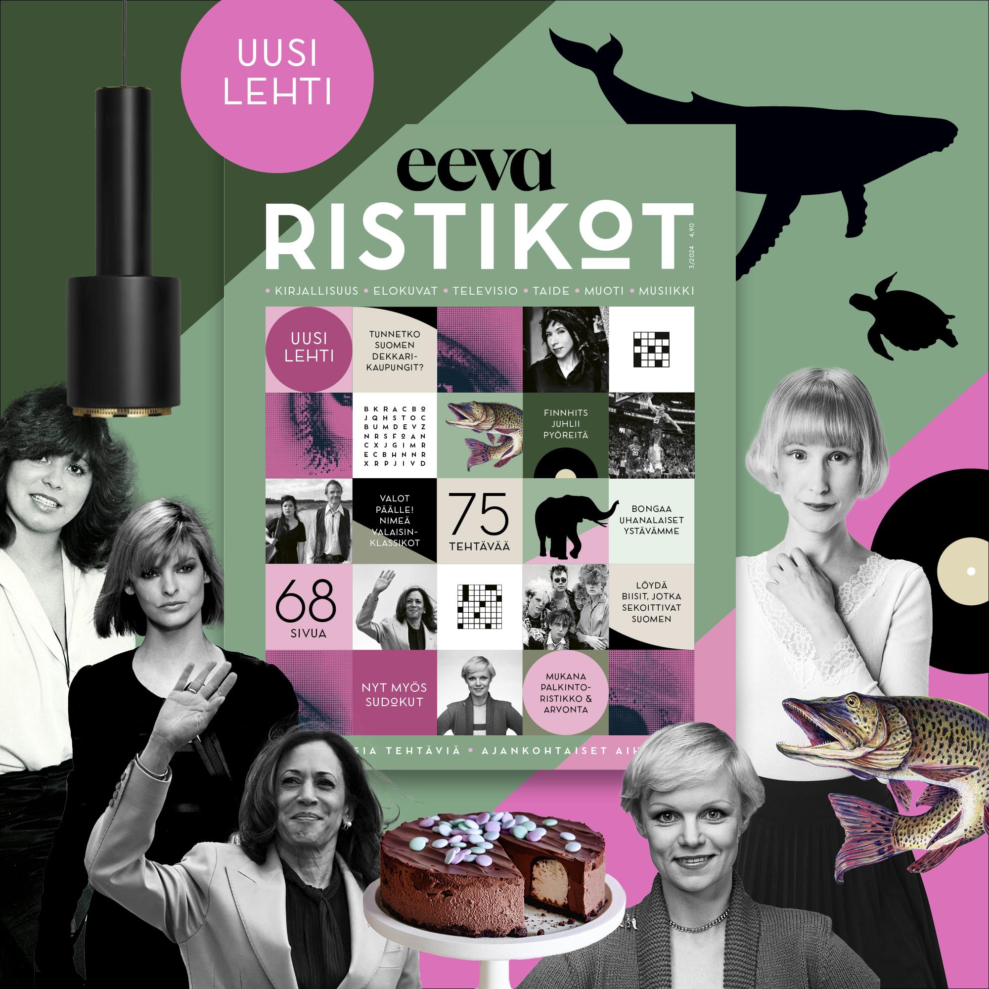 Anna palautetta uudesta Eeva Ristikot -lehdestä! Osallistut samalla palkinnon arvontaan