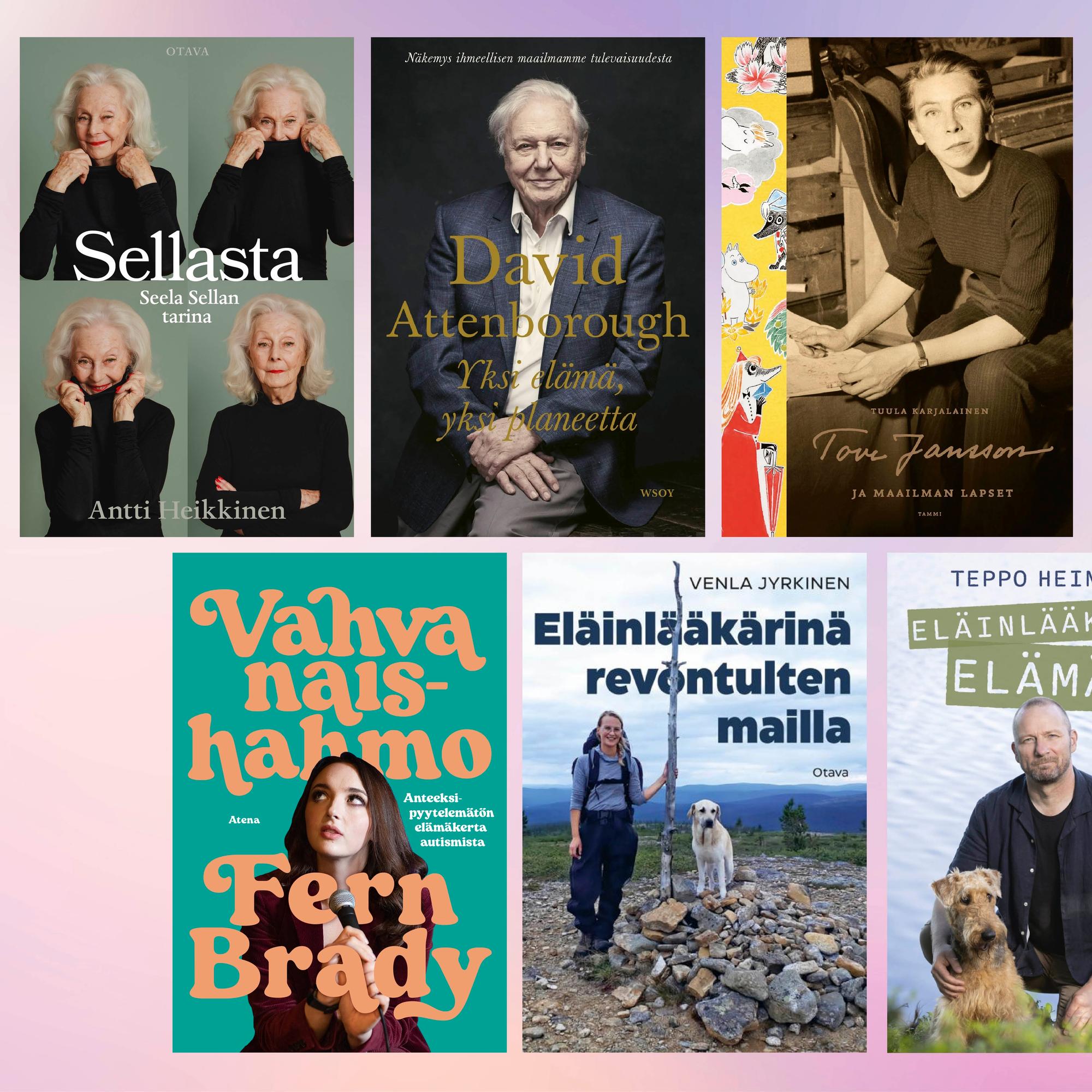 Nämä 6 elämäkertaa kannattaa lukea juuri nyt – yksi niistä kertoo, millaista on elää autistina