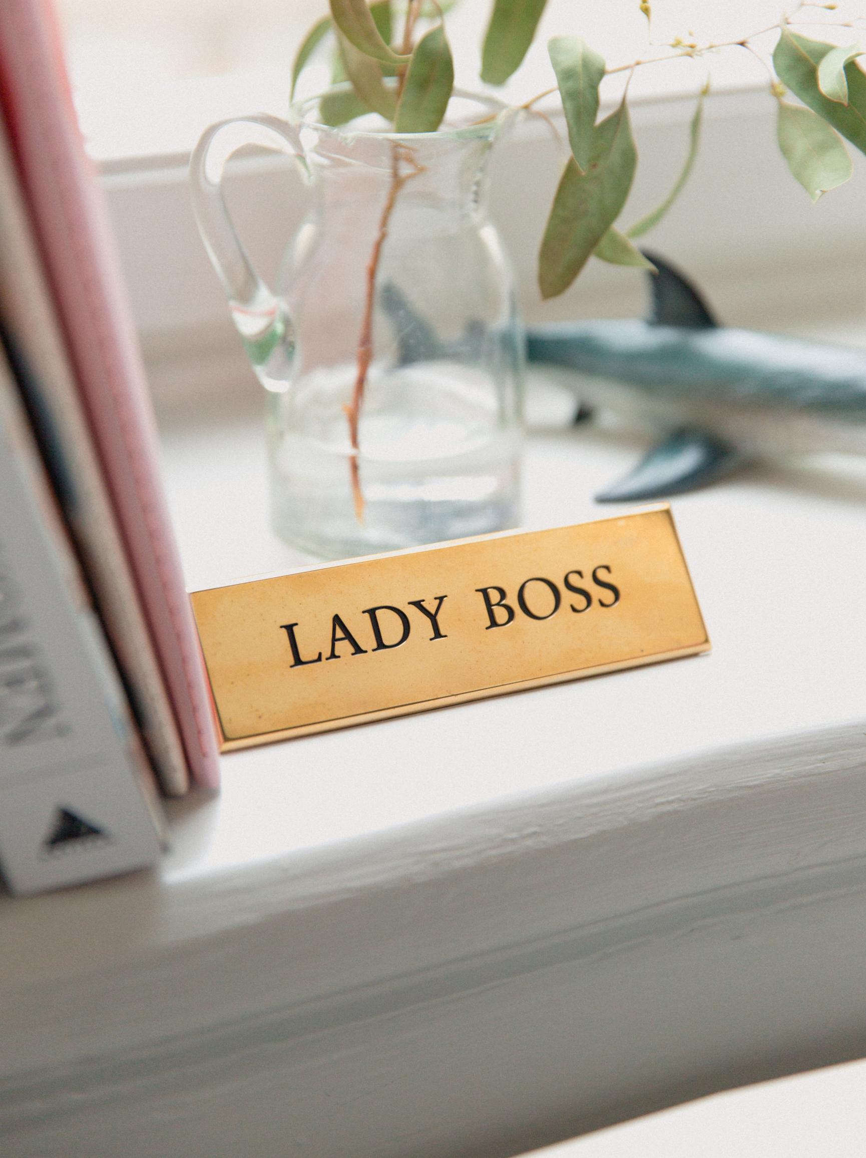 Minä en halua olla bosslady!