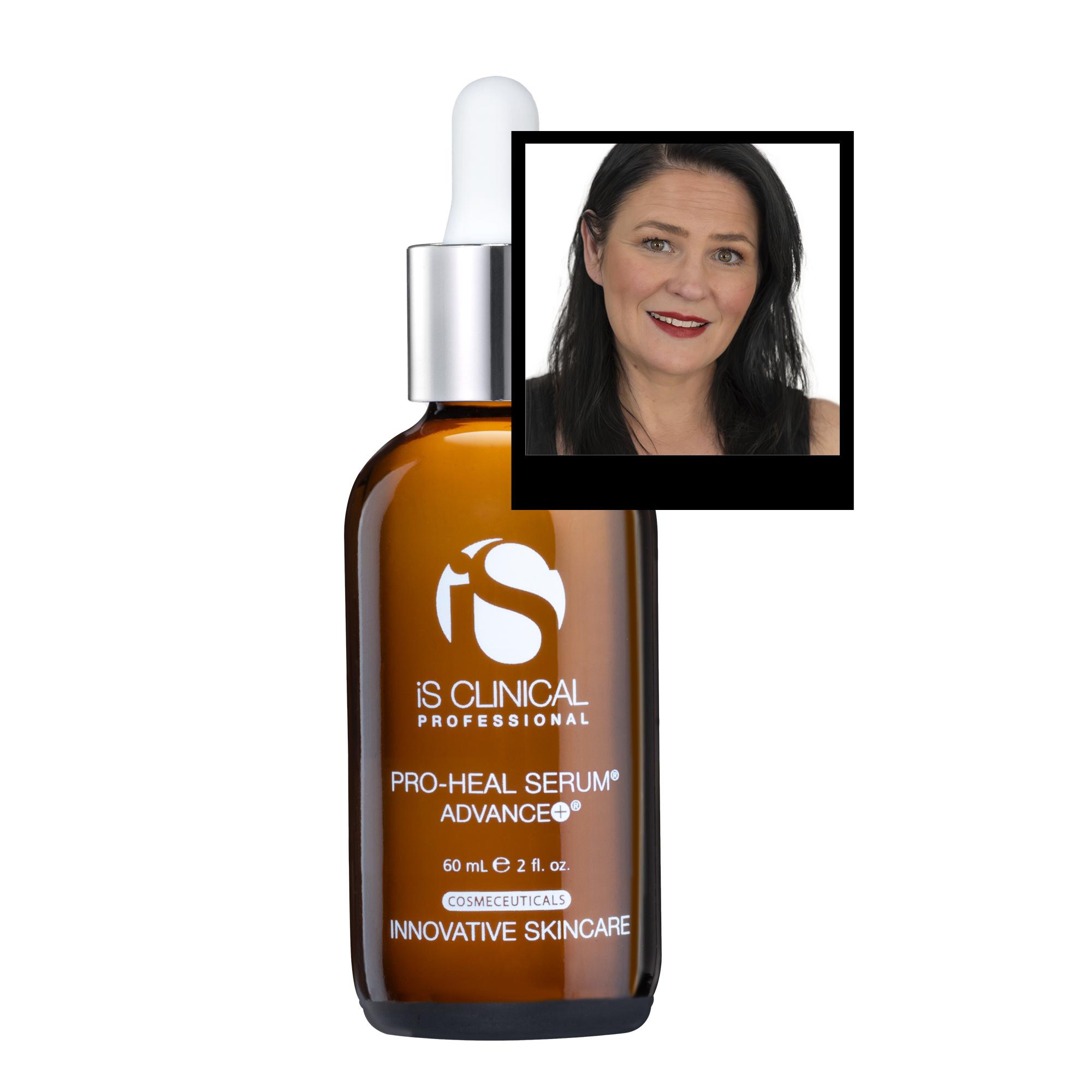 Kampaaja ja meikkaaja Maija Kaunisto: iS Clinical Pro-Heal Serum Advance+ 108 e.