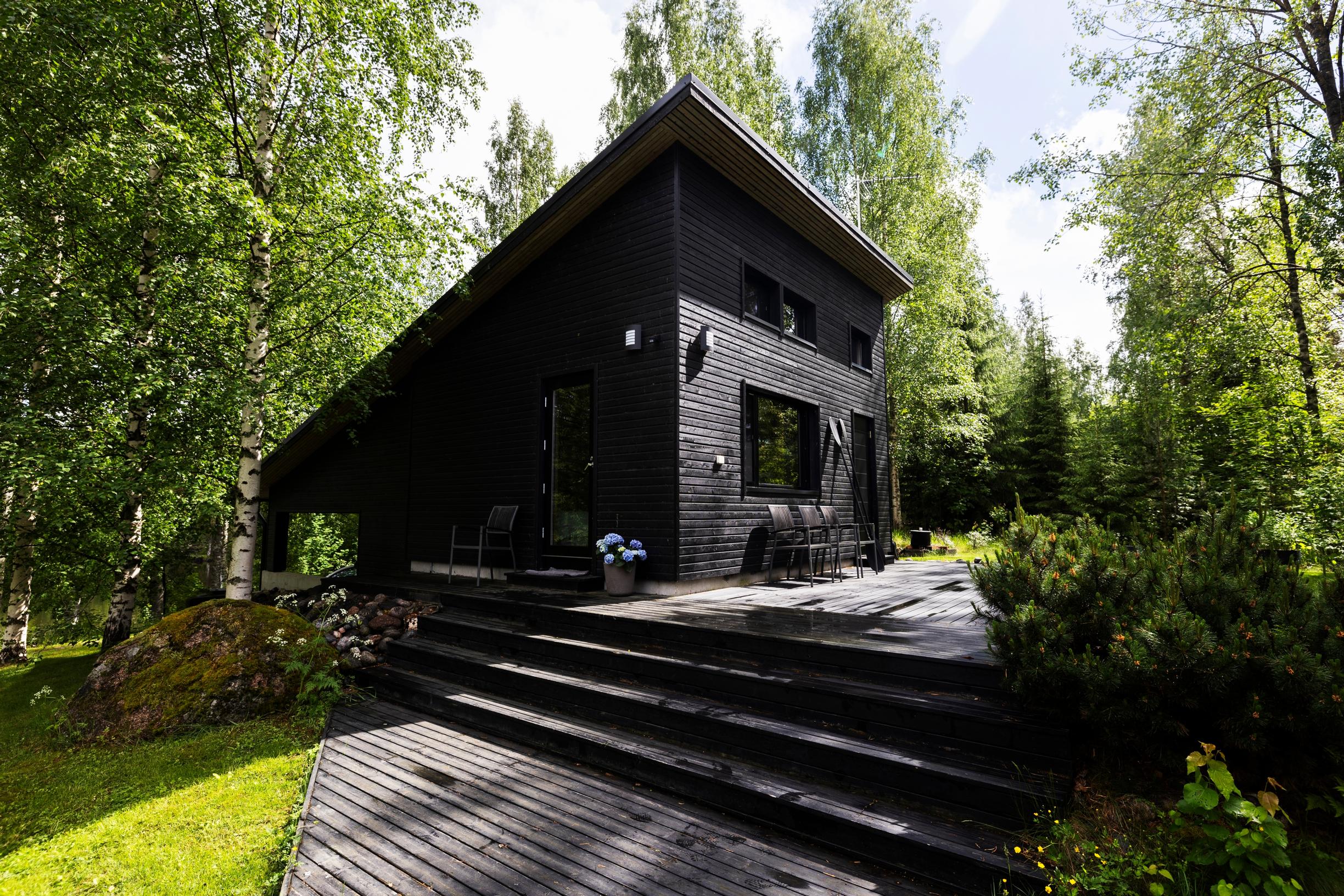 Vierasmajassa on tilaa lapsille ja lastenlapsille.