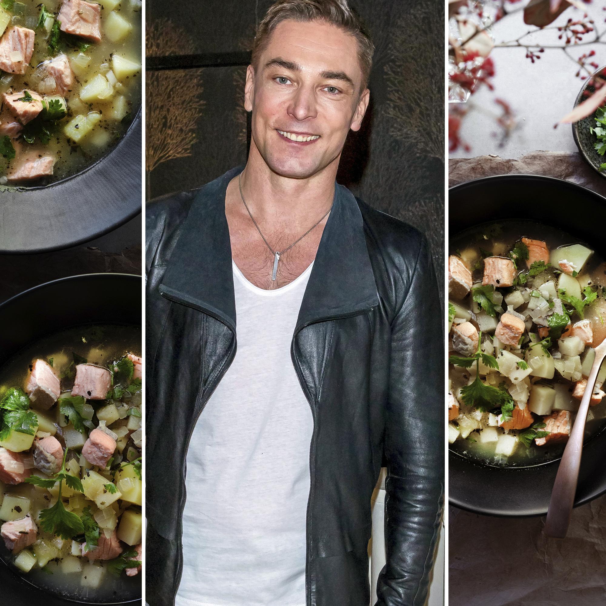 Näyttelijä Sami Uotilan kalakeiton juju on liemessä – täyteläinen maku syntyy ilman pisaraakaan kermaa