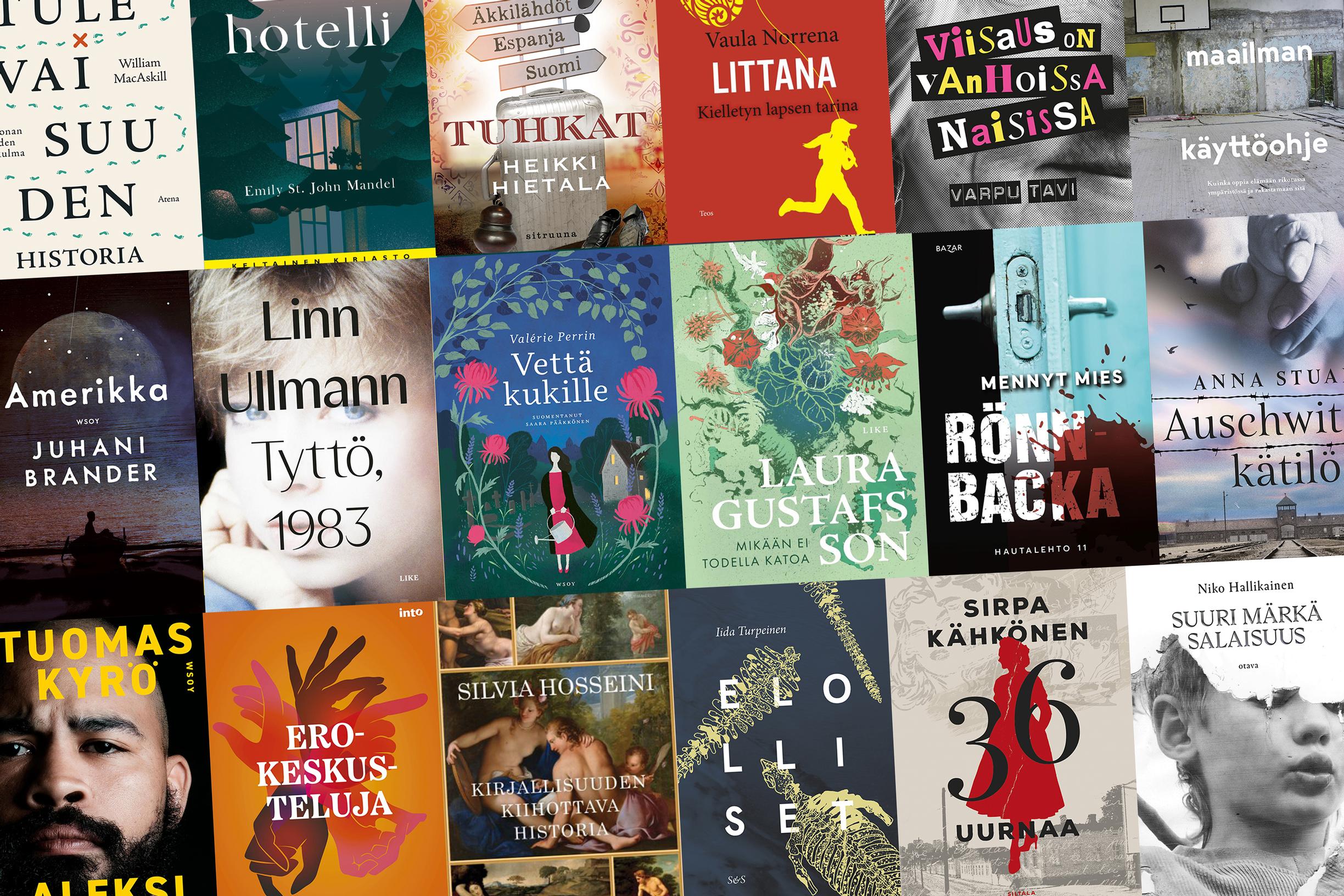 Mikä kirja joululahjaksi? Sirpa Kähkönen, Ville Blåfield, Essi Hellén ja 46 muuta kirja-alan vaikuttajaa jakavat vinkkinsä