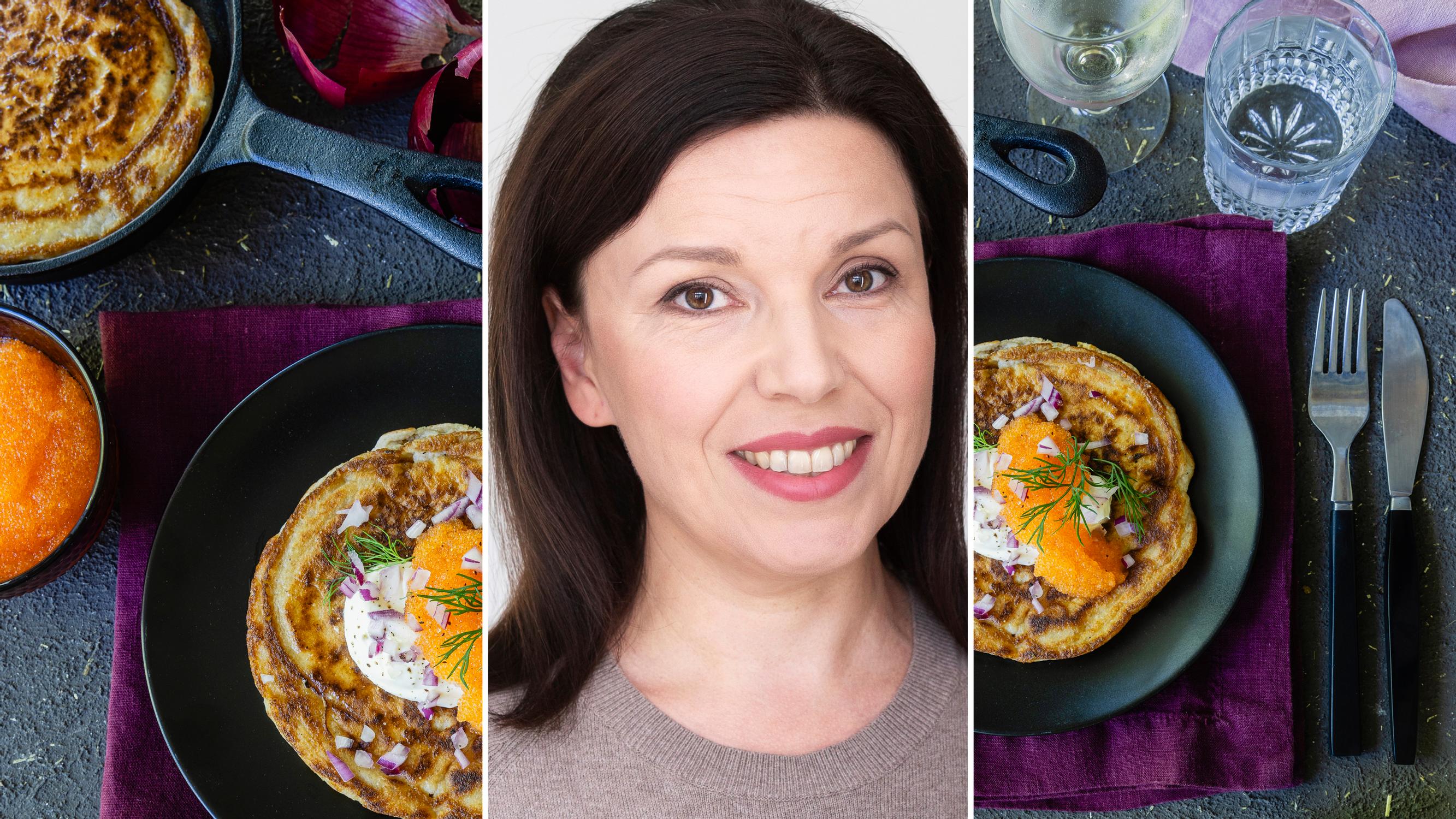 Meteorologi Liisa Rintaniemi etsi vuosia täydellistä blinireseptiä – sitten hän sai käsiinsä edesmenneen kokkilegendan ohjeen