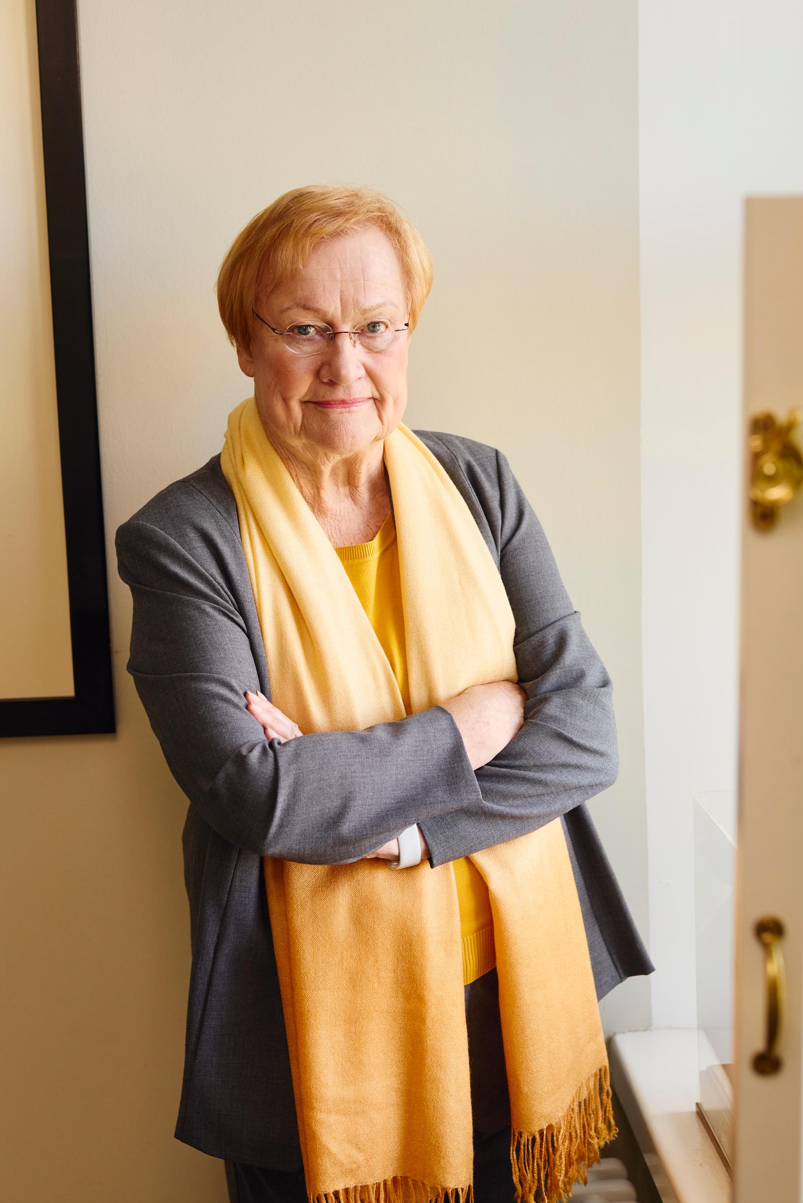 Eläkepäivissä parasta ovat Tarjan mukaan entistä pidemmät aamut. ”On suurta vapautta, ettei tarvitse rynnätä mihinkään aamukahdeksalta.”