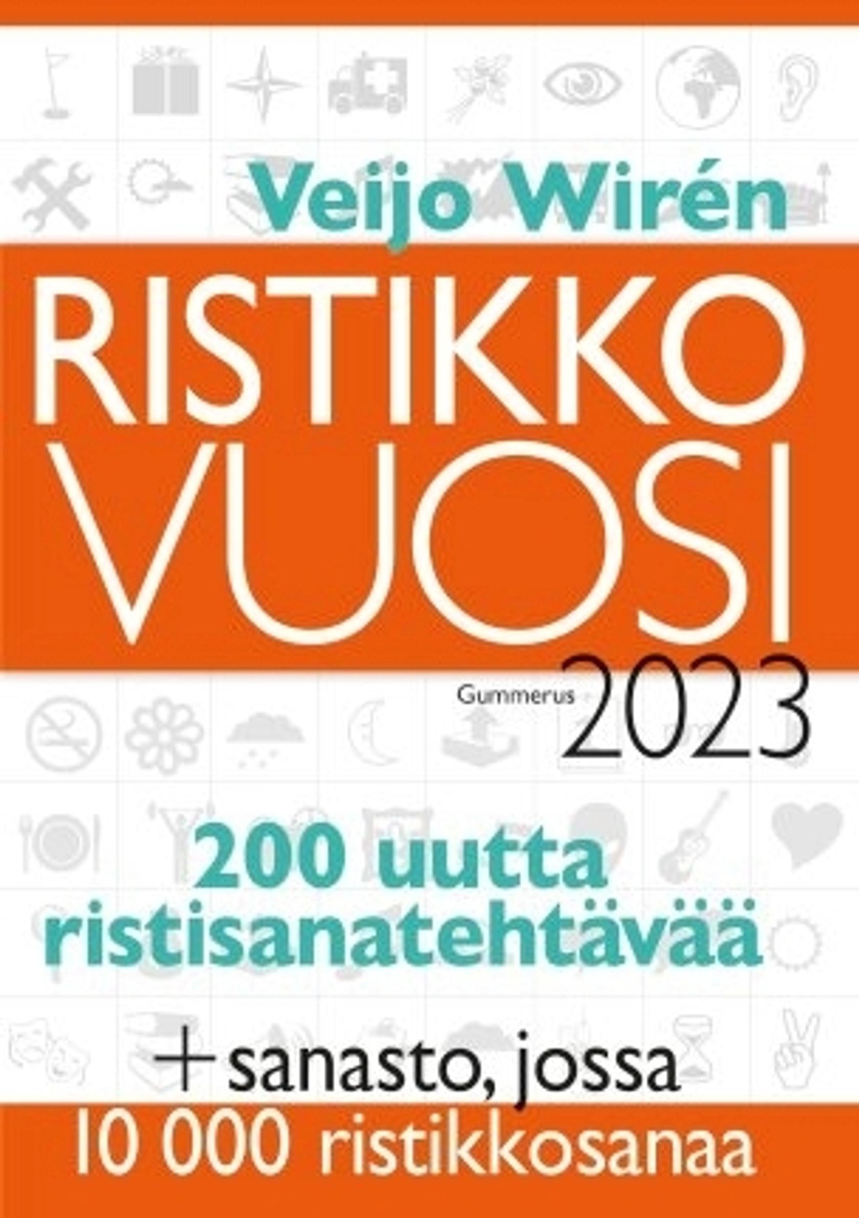 Veijo Wirén: Ristikkovuosi 2023 -kirjan kansi