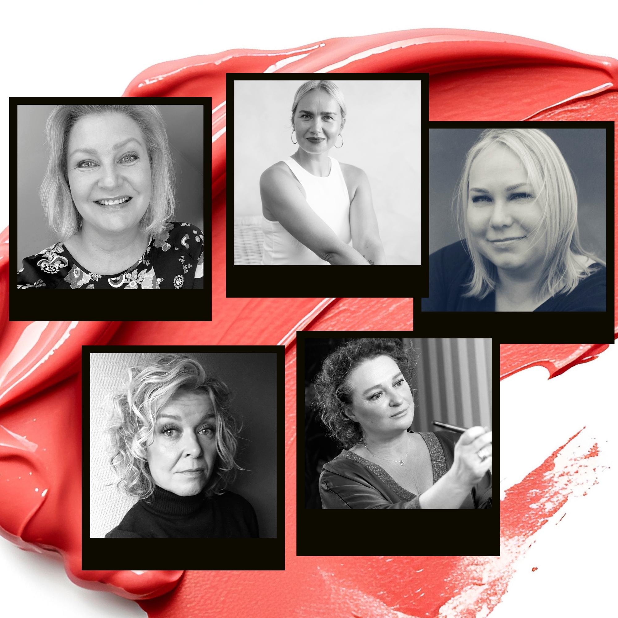 Hammasharjakikka, kulmakynärajaus ja muut meikkaajien salaiset vinkit sekä suosikkihuulipunat