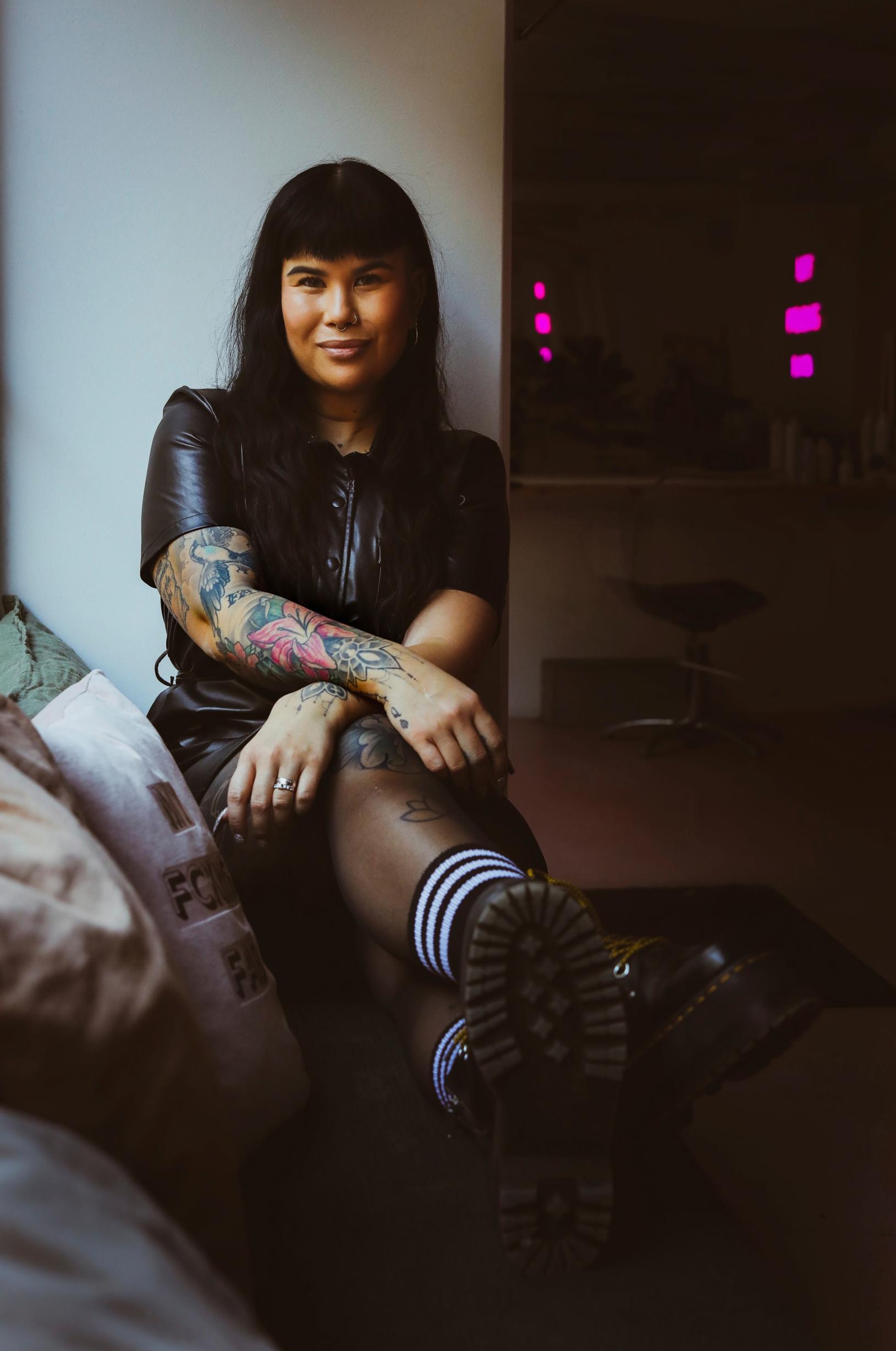 Kampaaja Krista Korjus.