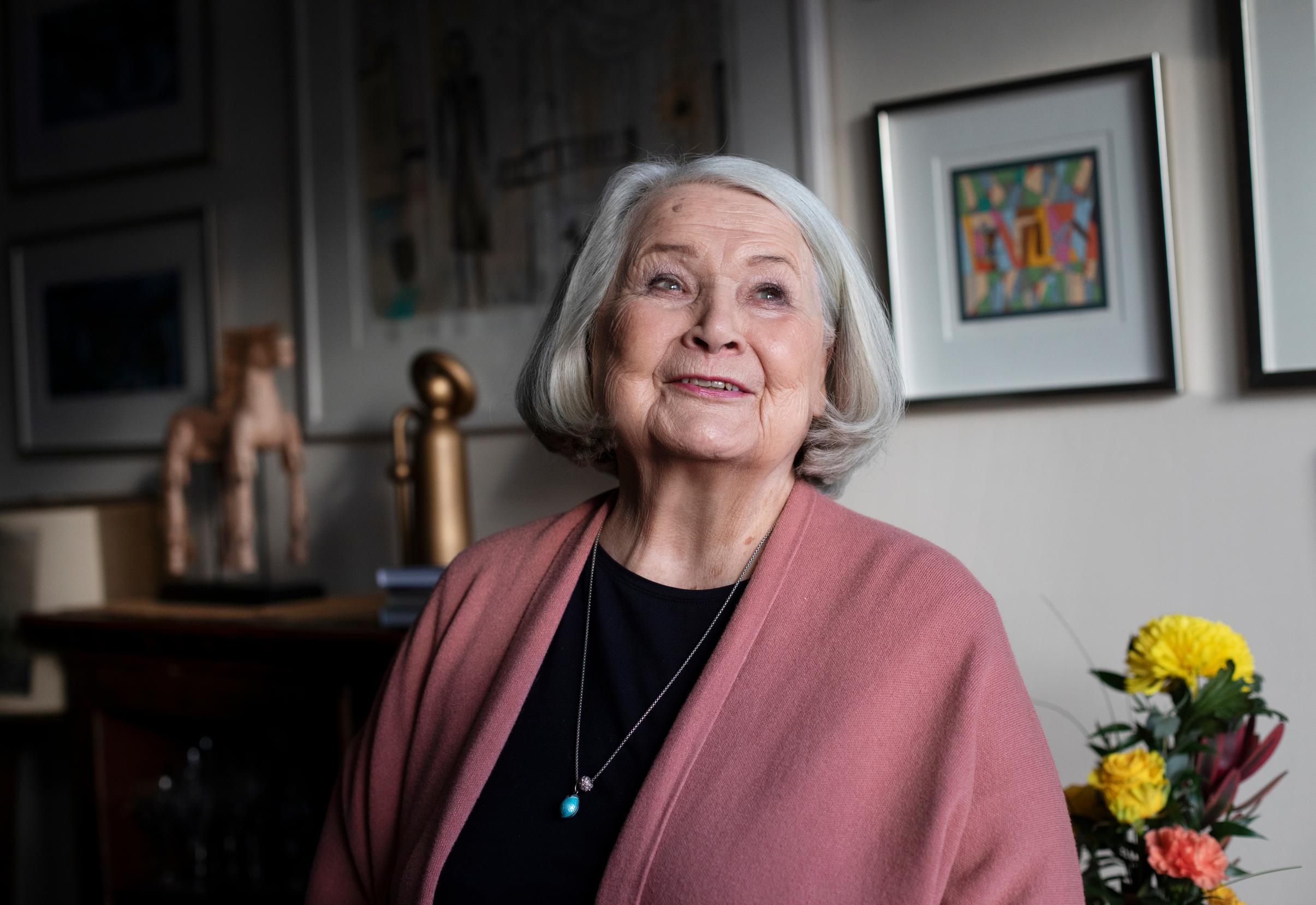 Anja Pohjola täyttää 14. maaliskuuta 91 vuotta.