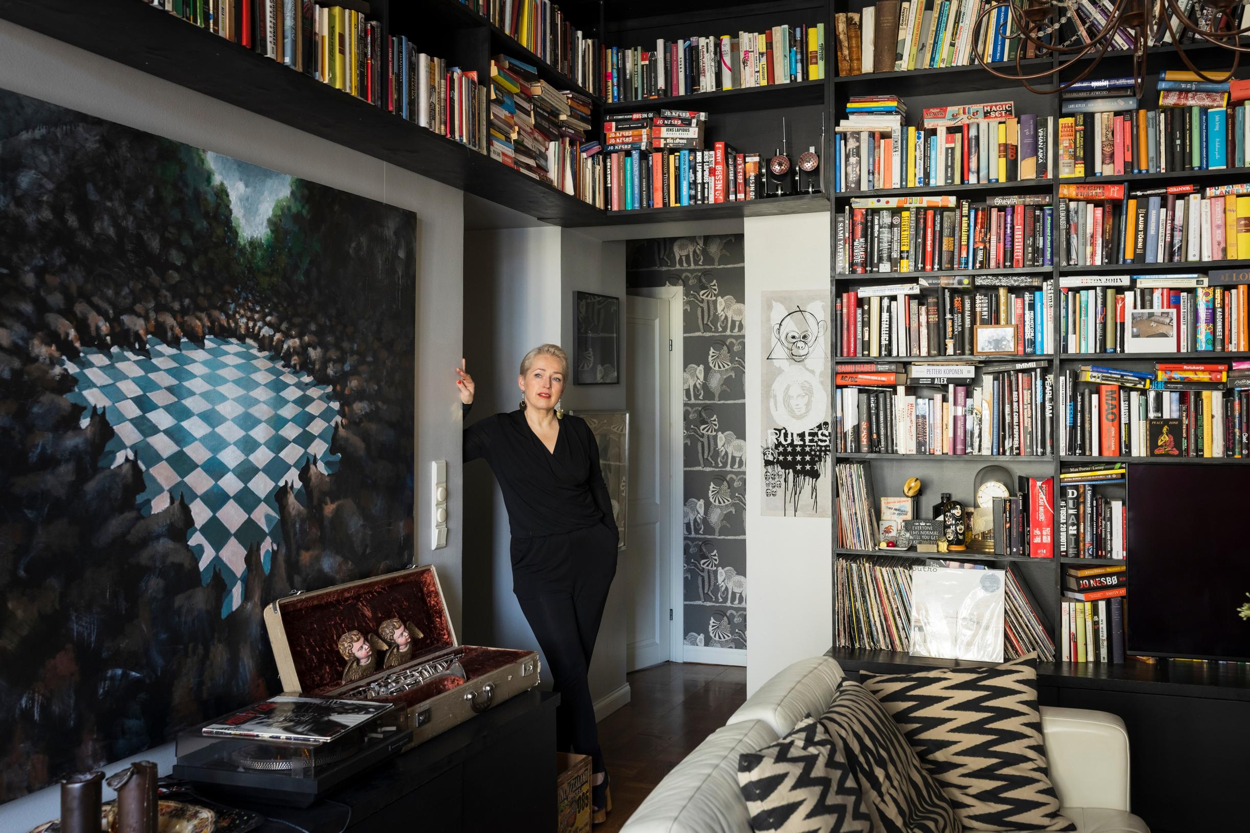 ”Kun astuin tähän asuntoon, tiesin tulleeni kotiin”, Anna Perho kertoo.