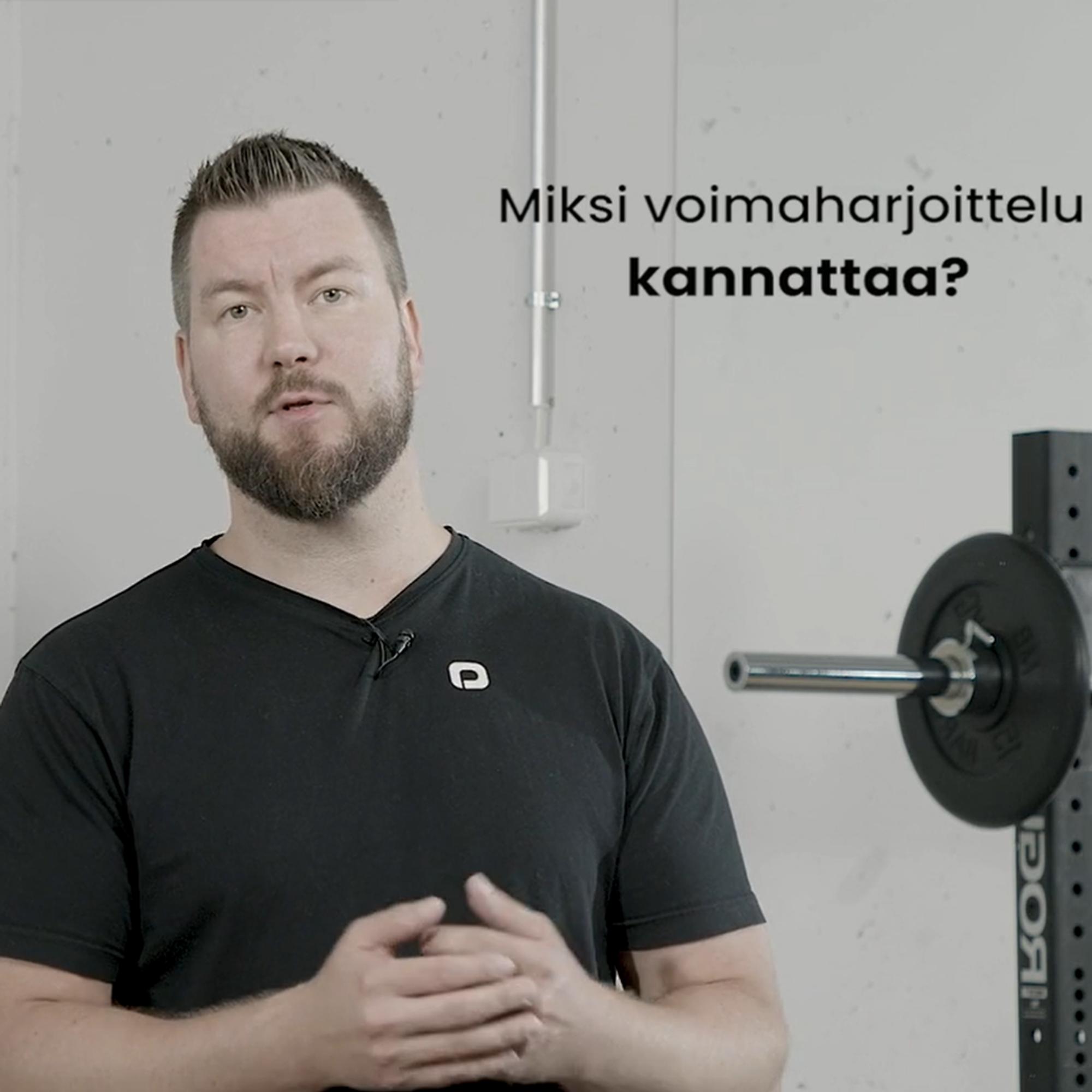 Voimavalmentaja Joni Jaakkola neuvoo uudessa videosarjassa, miten aloitat voimaharjoittelun tehokkaasti - osa 1