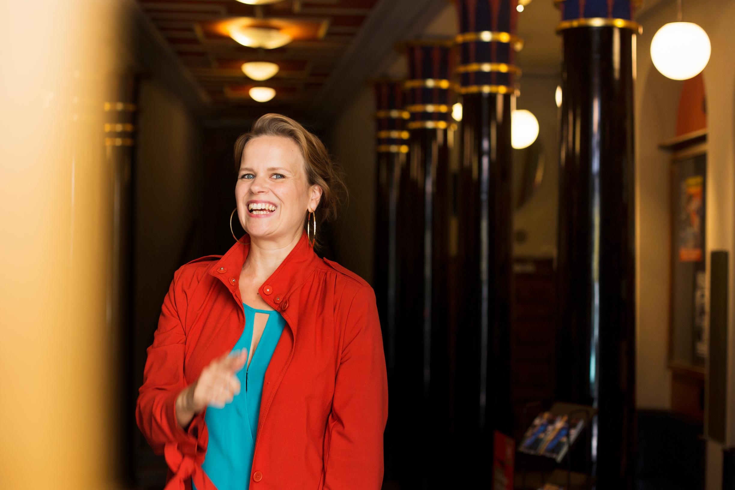 Selma Vilhunen omassa tyylissään vuonna 2018. Kuva: Milka Alanen