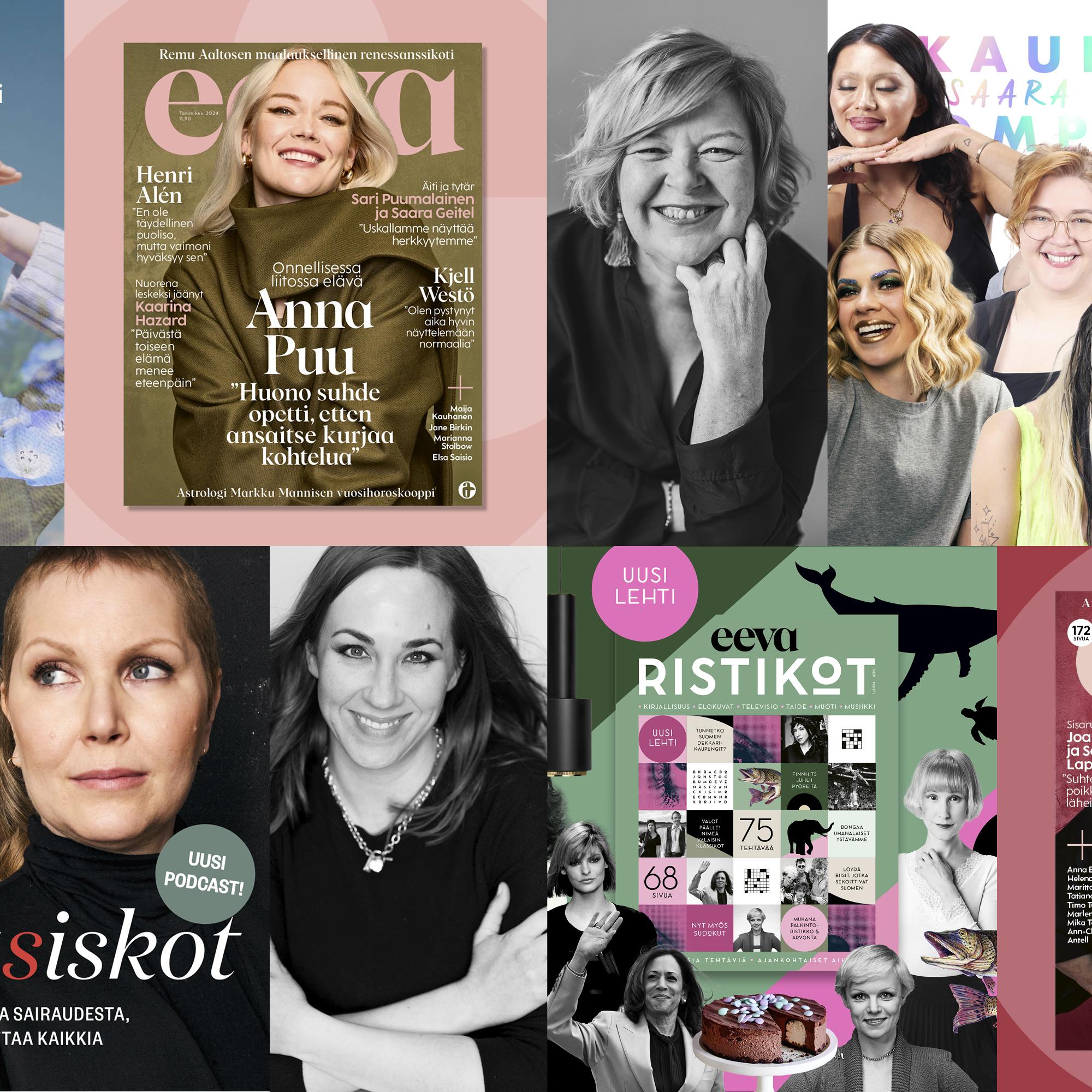 A-lehtien naisten medialle seitsemän ehdokkuutta aikakausmedia-alan kilpailussa