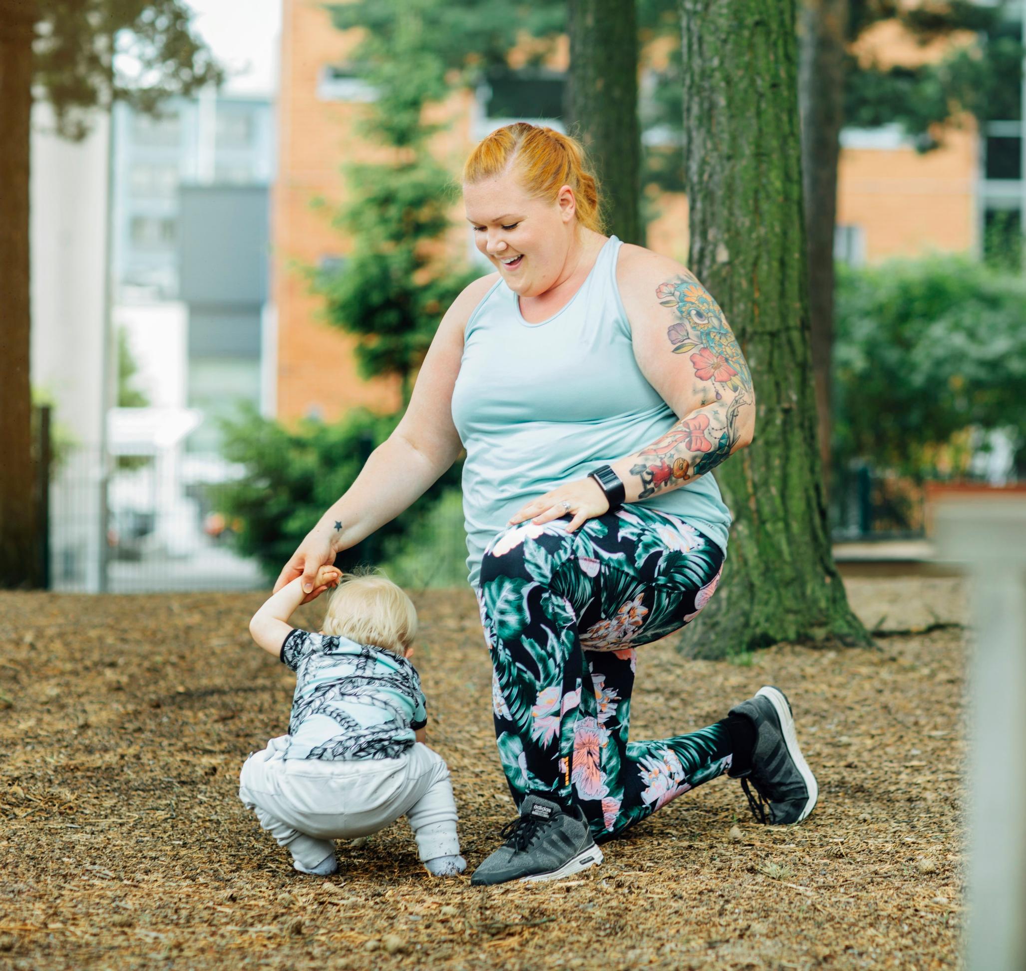 Laihtuminen auttoi saamaan lapsen