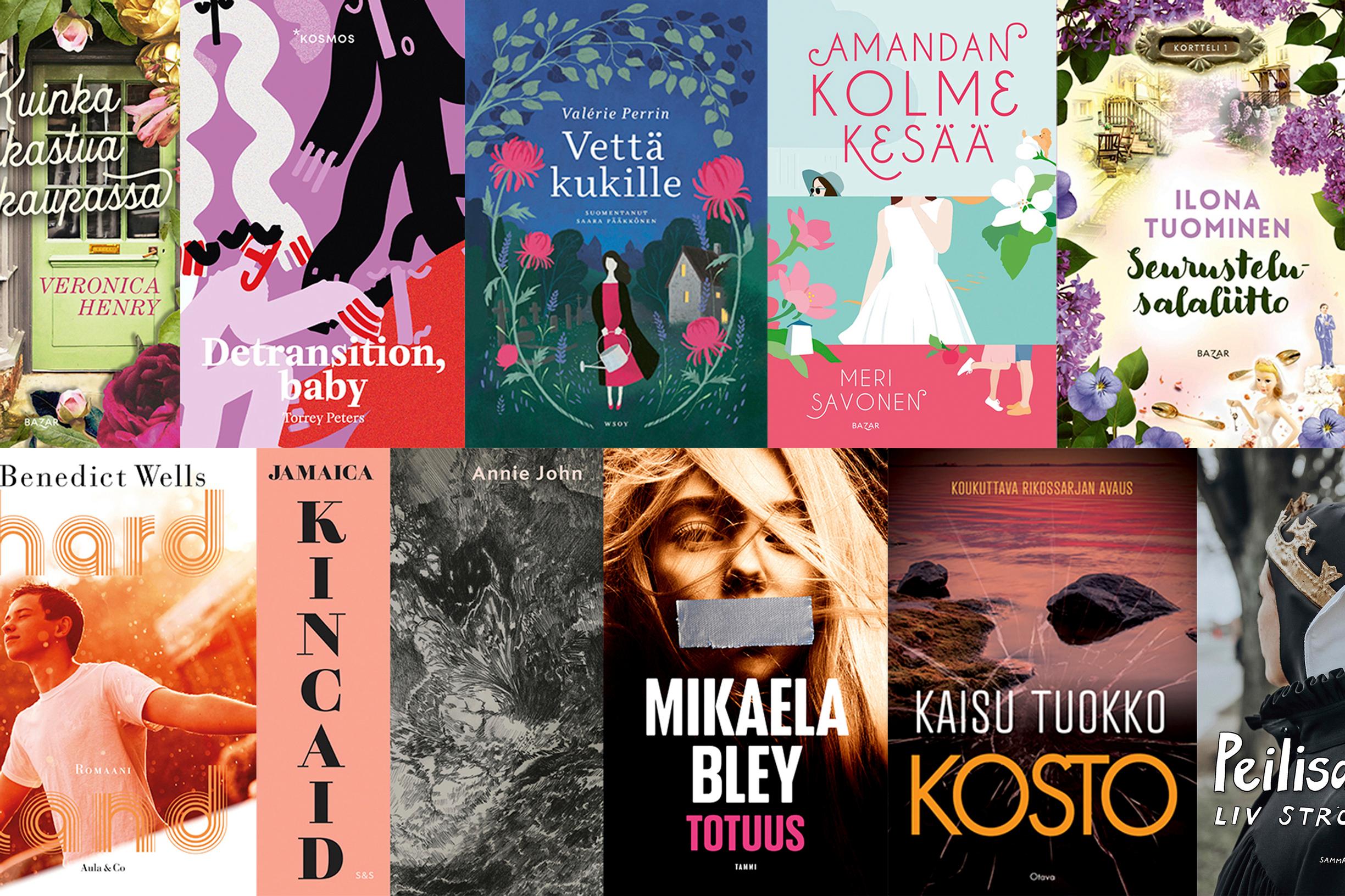 Romantiikkaa, lempeää viisautta vai kutkuttava murhamysteeri? 14 ihanaa kirjavinkkiä kesään