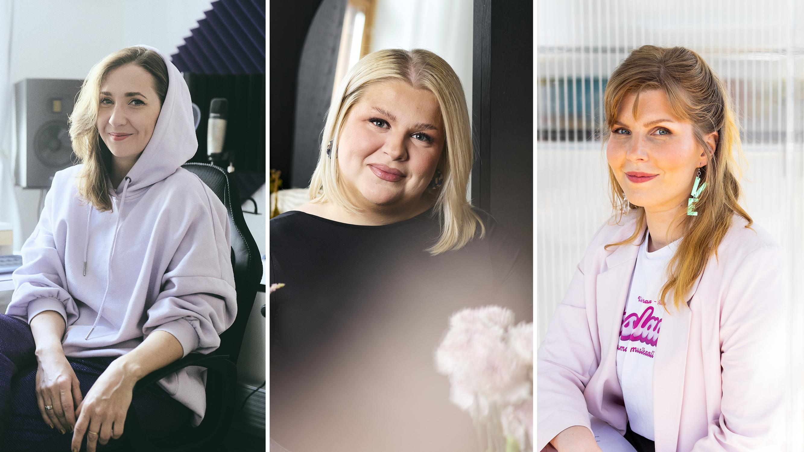 He ovat mukana Trendin mentorointiohjelmassa! Venla etsii uralleen tasapainoa, Taru apua yrittämiseen ja Paula haaveilee järjestötöistä