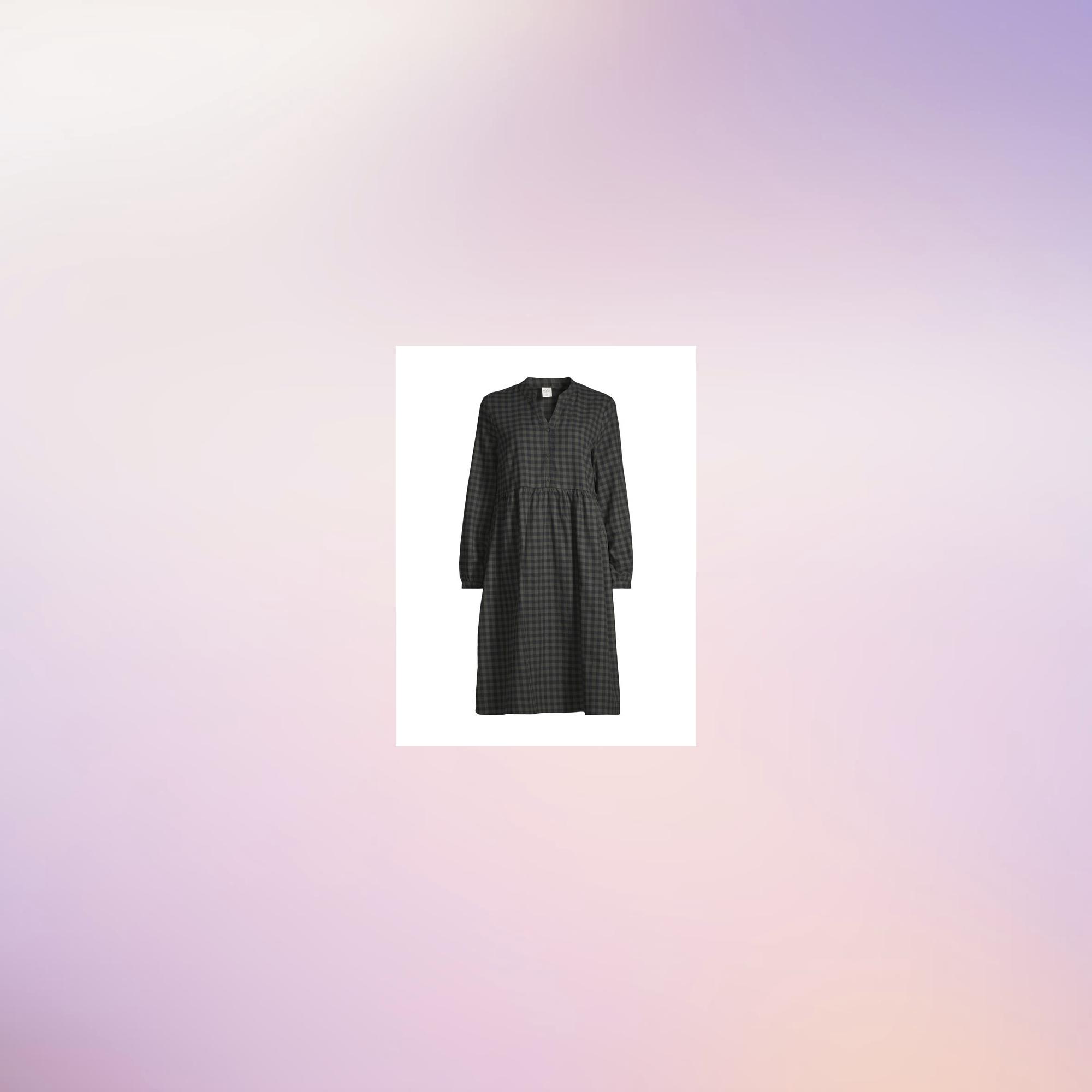 Sanna-puuvillamekko (34–46) on saatavilla myös beigesävyisenä. 69,90 e, Noom, Stockmann.