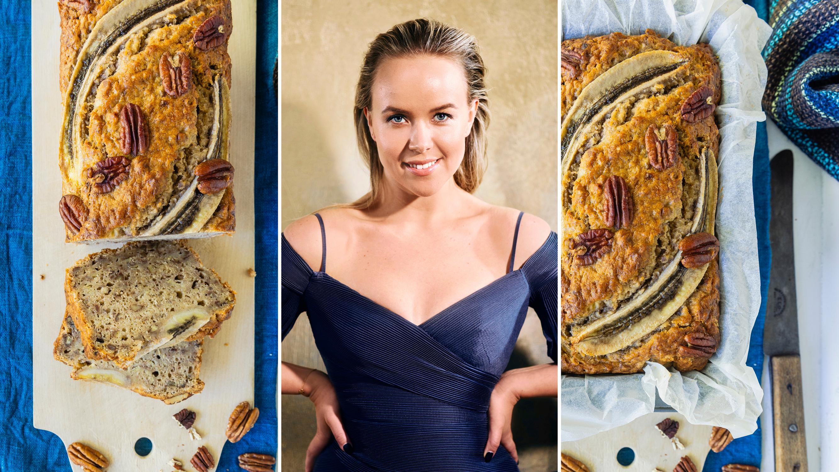 Sara Parikka hioi banaanileivän reseptistä täydellisen – herkku on niin hyvää, että se syödään aina kerralla