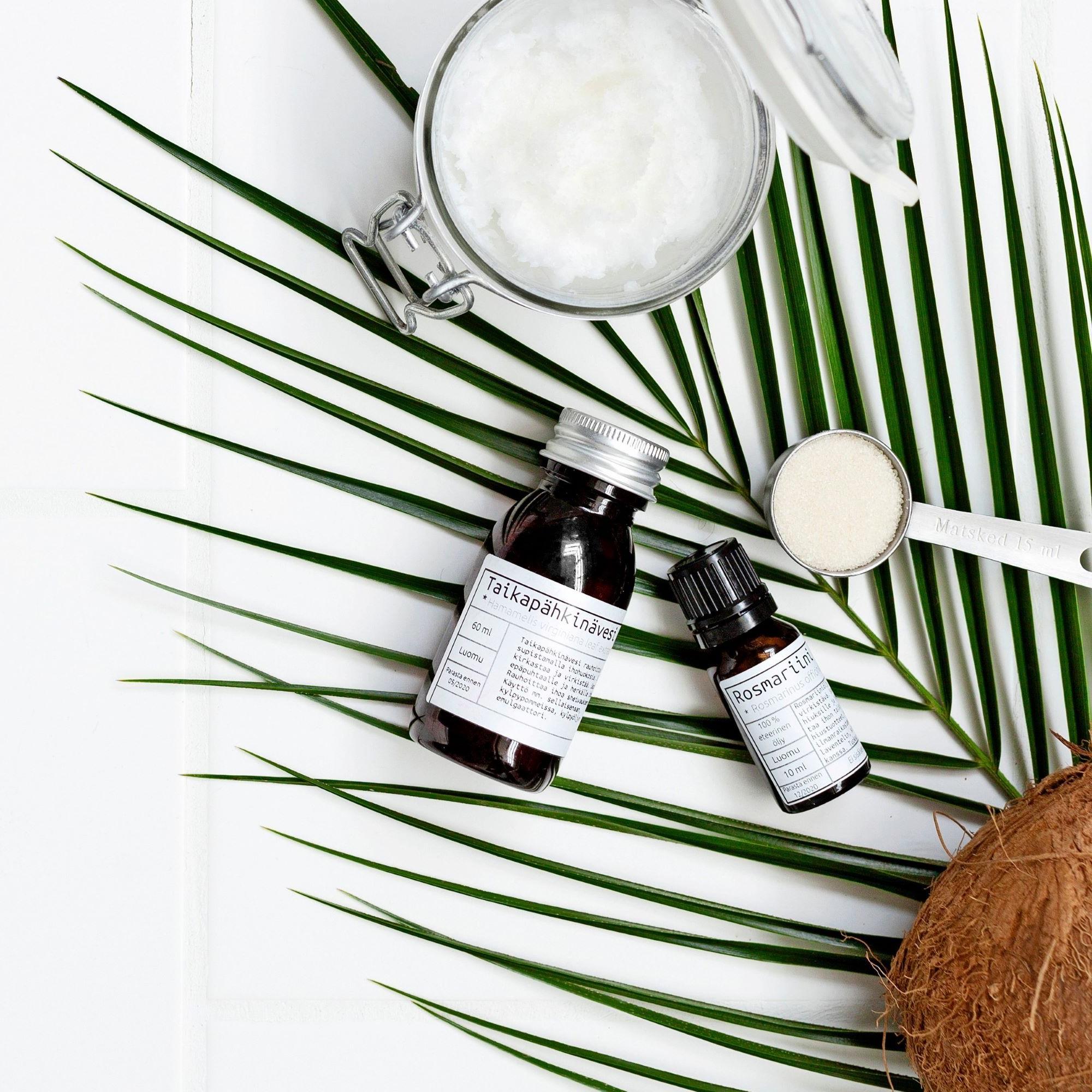 Kookosöljy hellii ja ravitsee – Tee itse kookoksesta hellä hiuspohjakuorinta