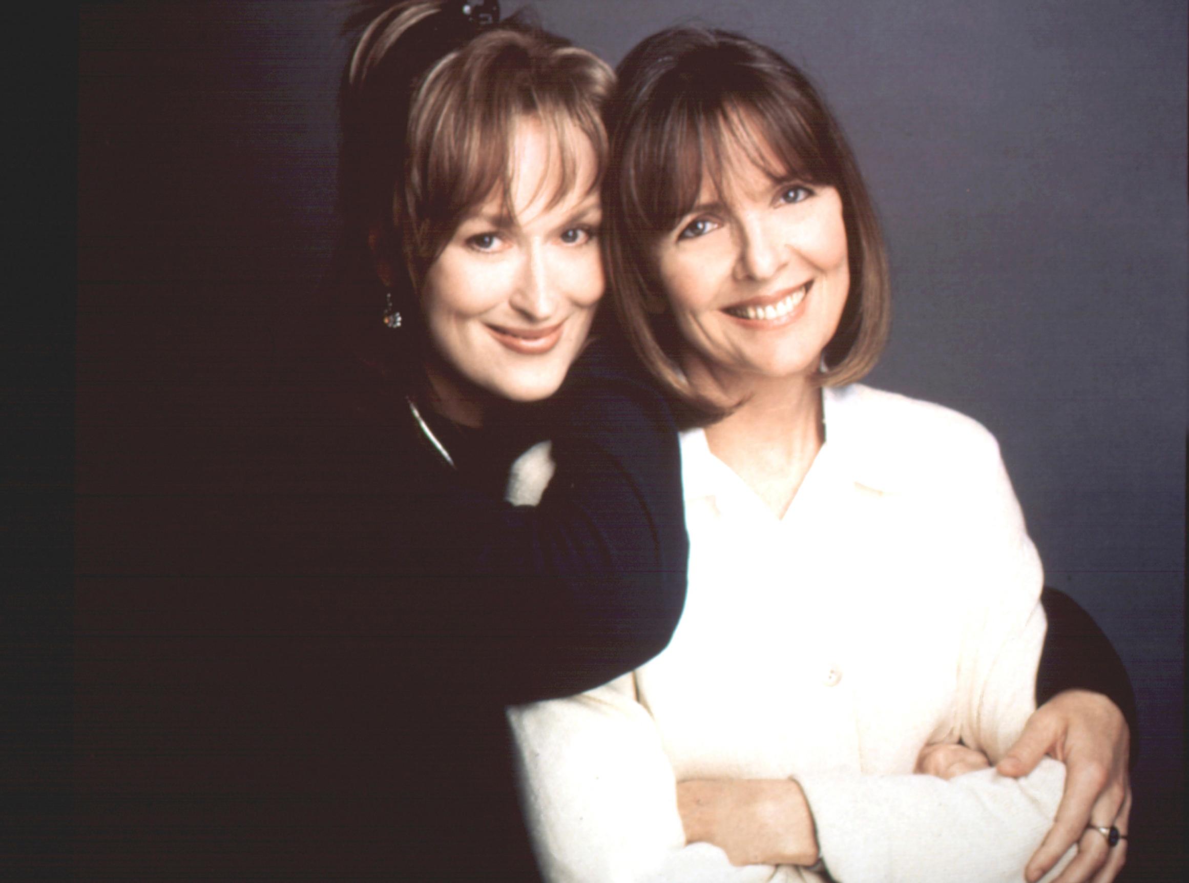 Diane ja Meryl Streep näyttelivät toisistaan vieraantuneita sisaruksia elokuvassa Marvinin tyttäret.