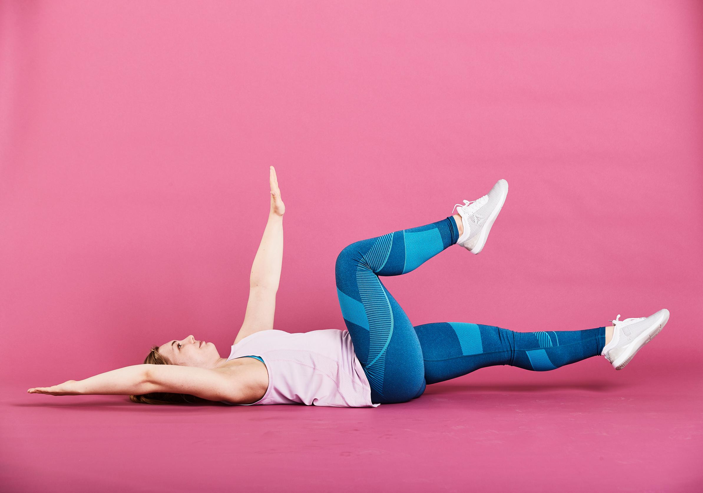 Tehokas keskivartalon Tabata-pikatreeni