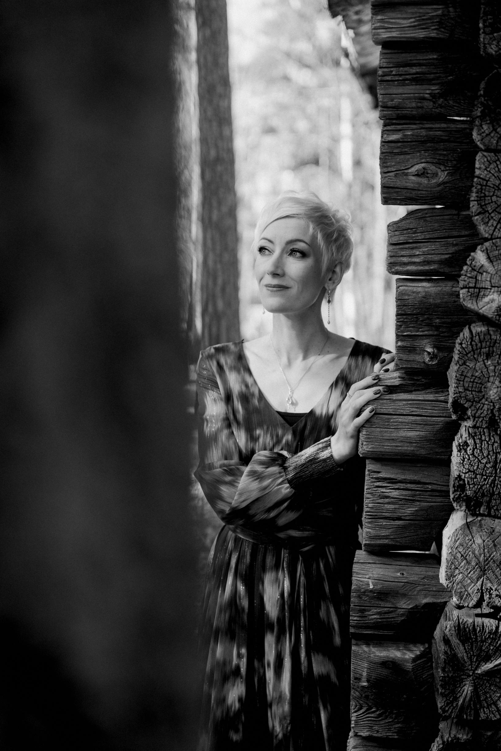 Kirjailija Merja Mäki Eevan kirjaklubin vieraana.