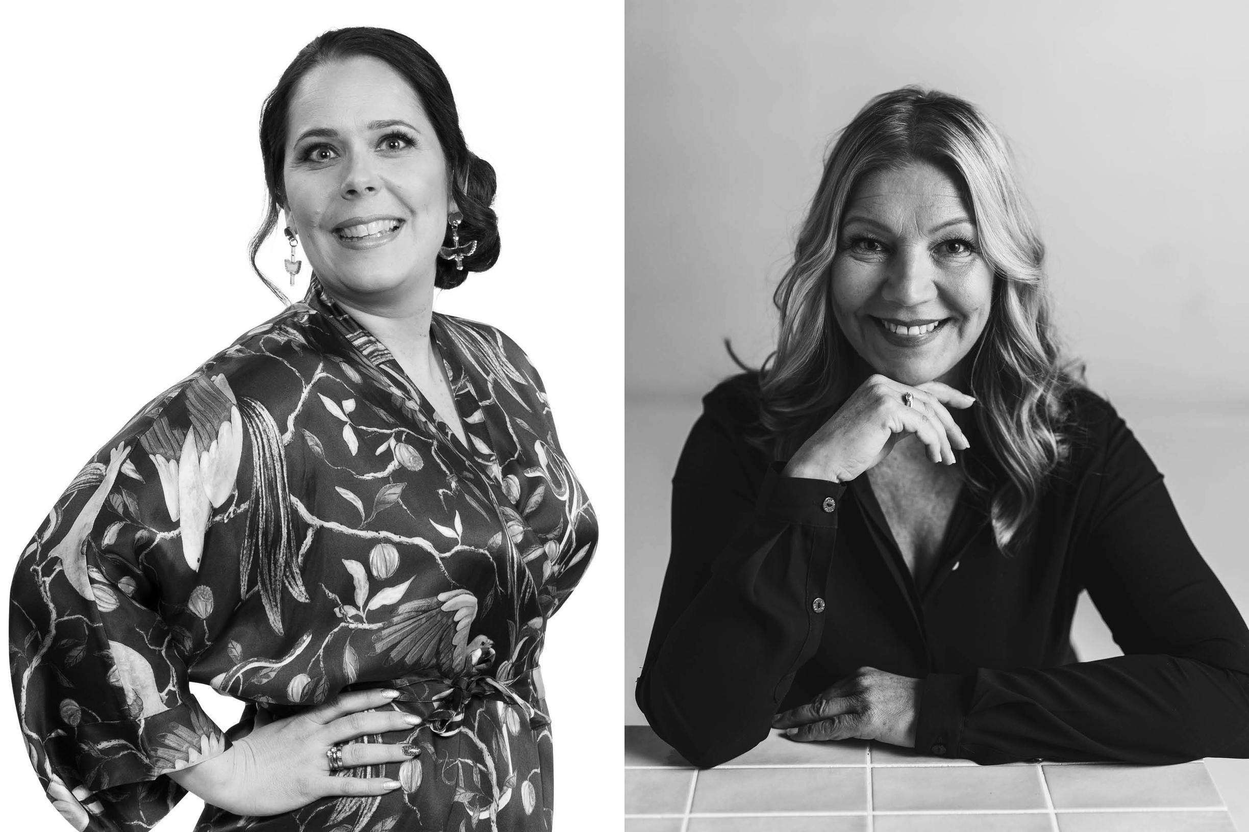 Hanna Myllymaa ja Iiris von Knorring