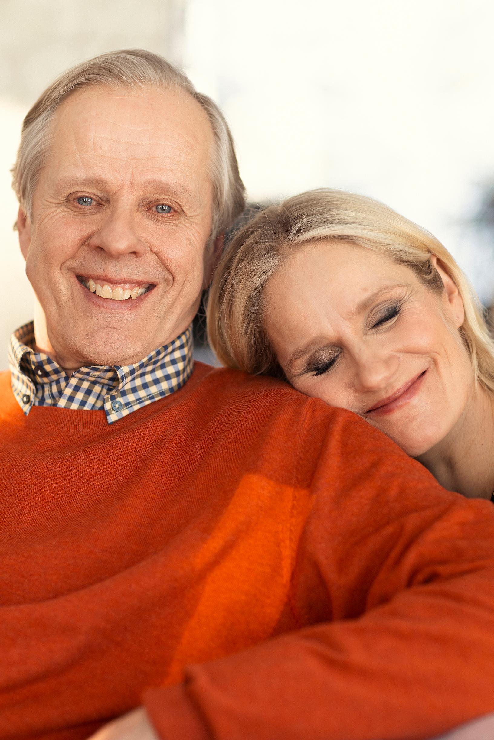 Isä ja tytär ovat hyvin läheisiä. ”Kun omalla tyttärellä on paha olla, on itselläkin paha olla.”