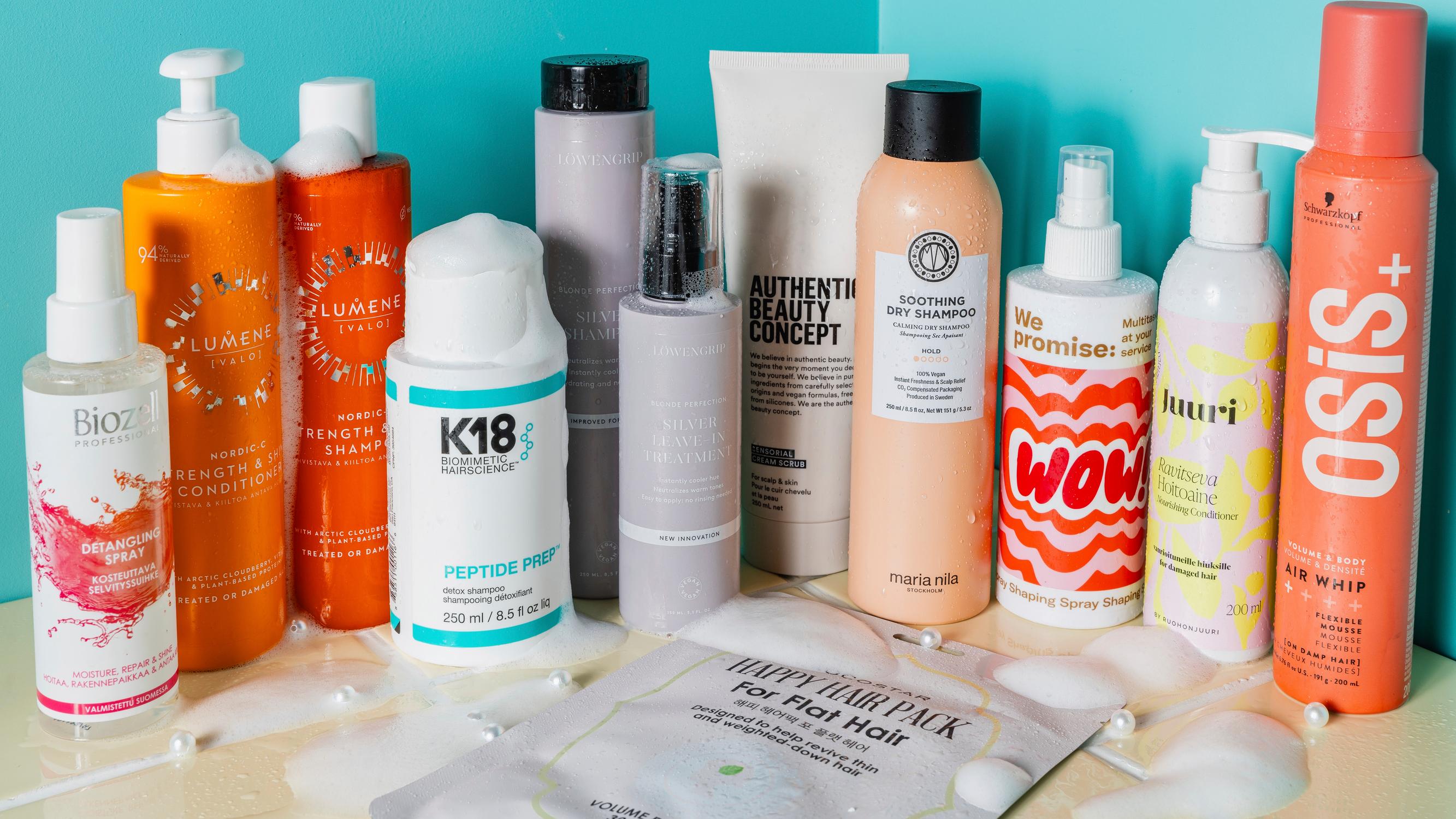 Valitsimme tämän hetken 10 parasta hiustuotetta – loistava markettisampoo kirkastaa ja tuo kiiltoa