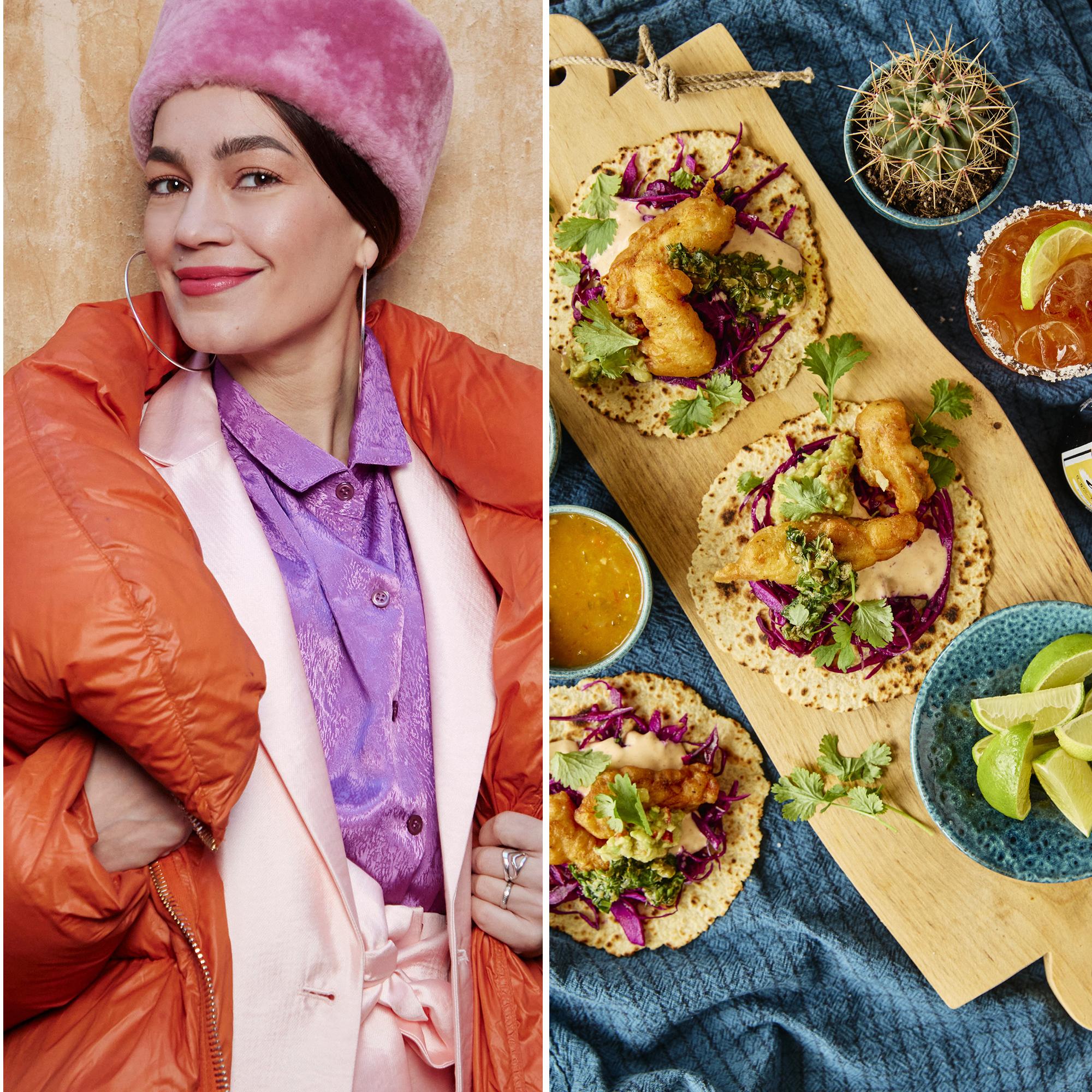 Meeri Koutaniemen ja Sami-puolison kalatacot ovat raikkaita ja ihanan rapeita – salaisuus piilee mielettömässä makuyhdistelmässä