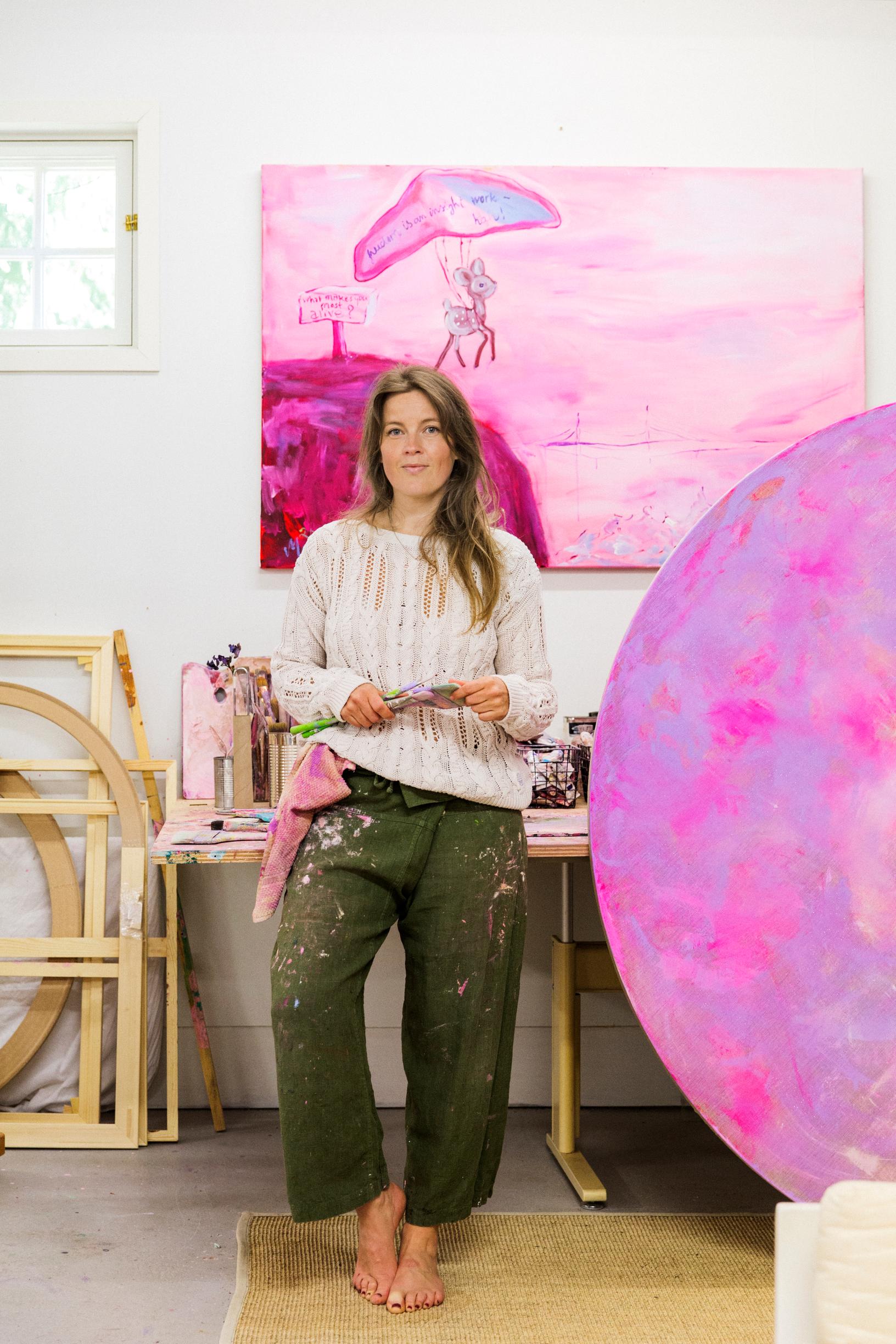 Taiteilija Carolina Grunér: "Olen esimerkki siitä, ettei unelmiin tarvita isoja määriä rahaa"