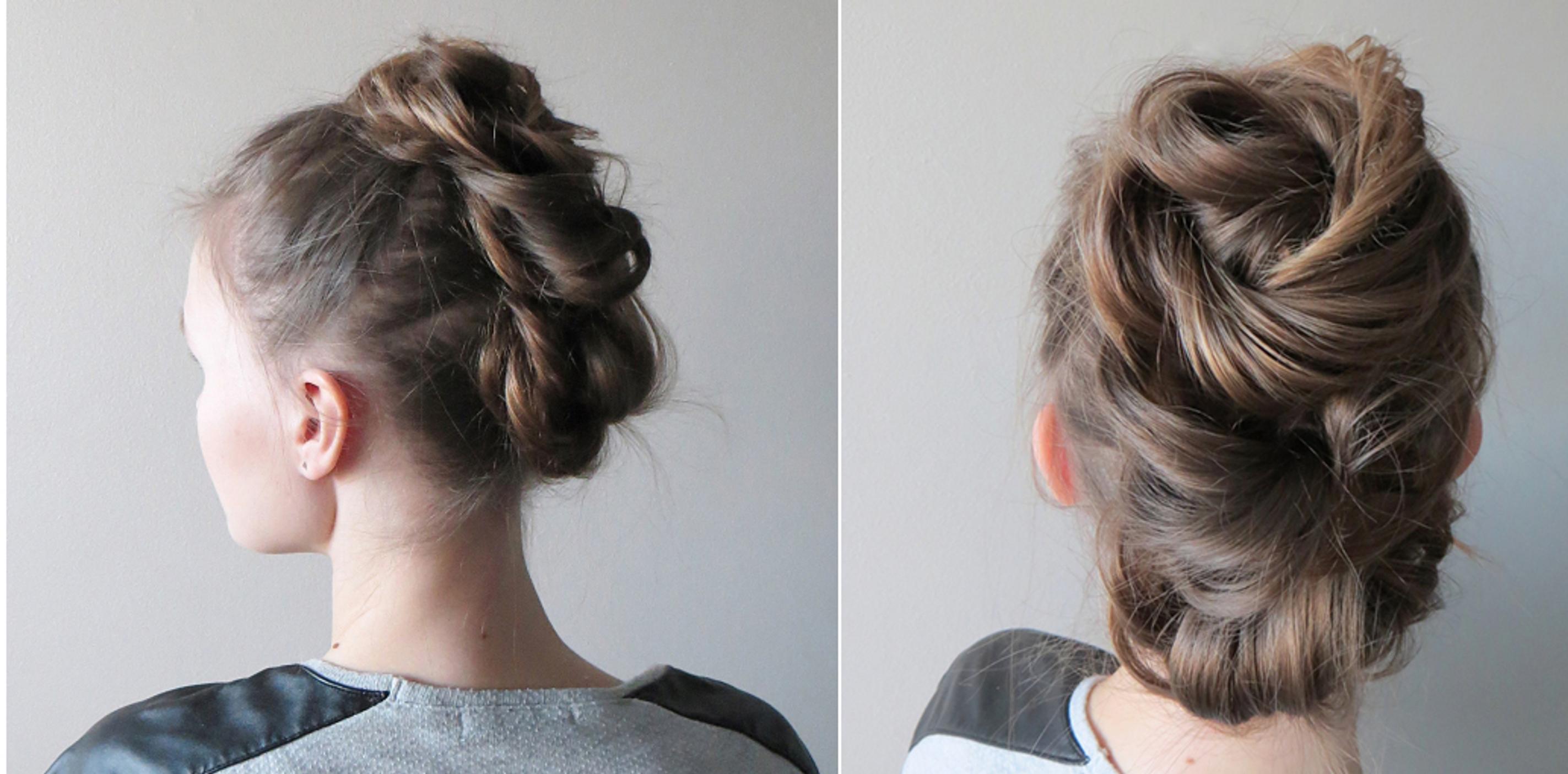 Tosi helppo nutturakampaus 