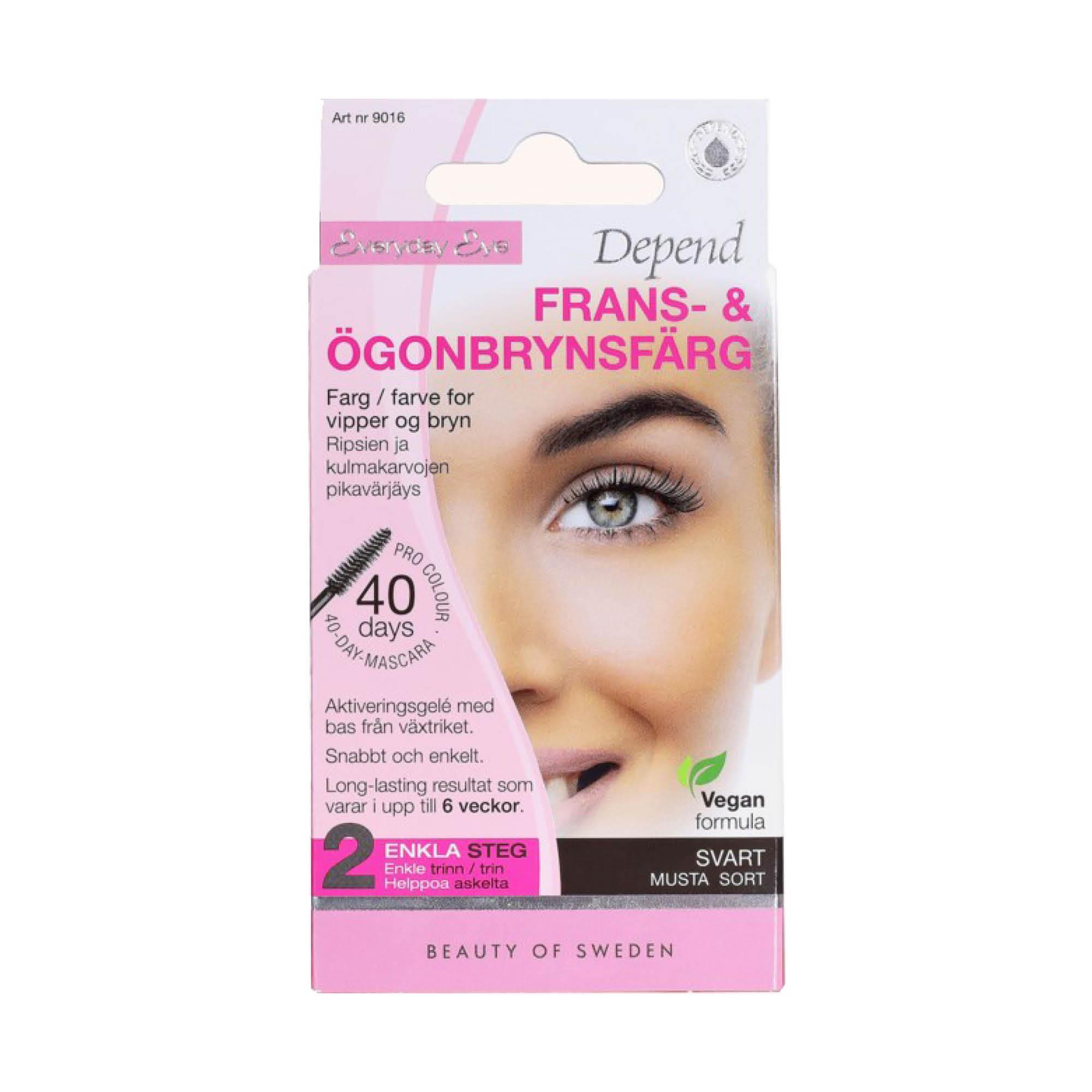 Depend-ripsi- ja kulmaväri