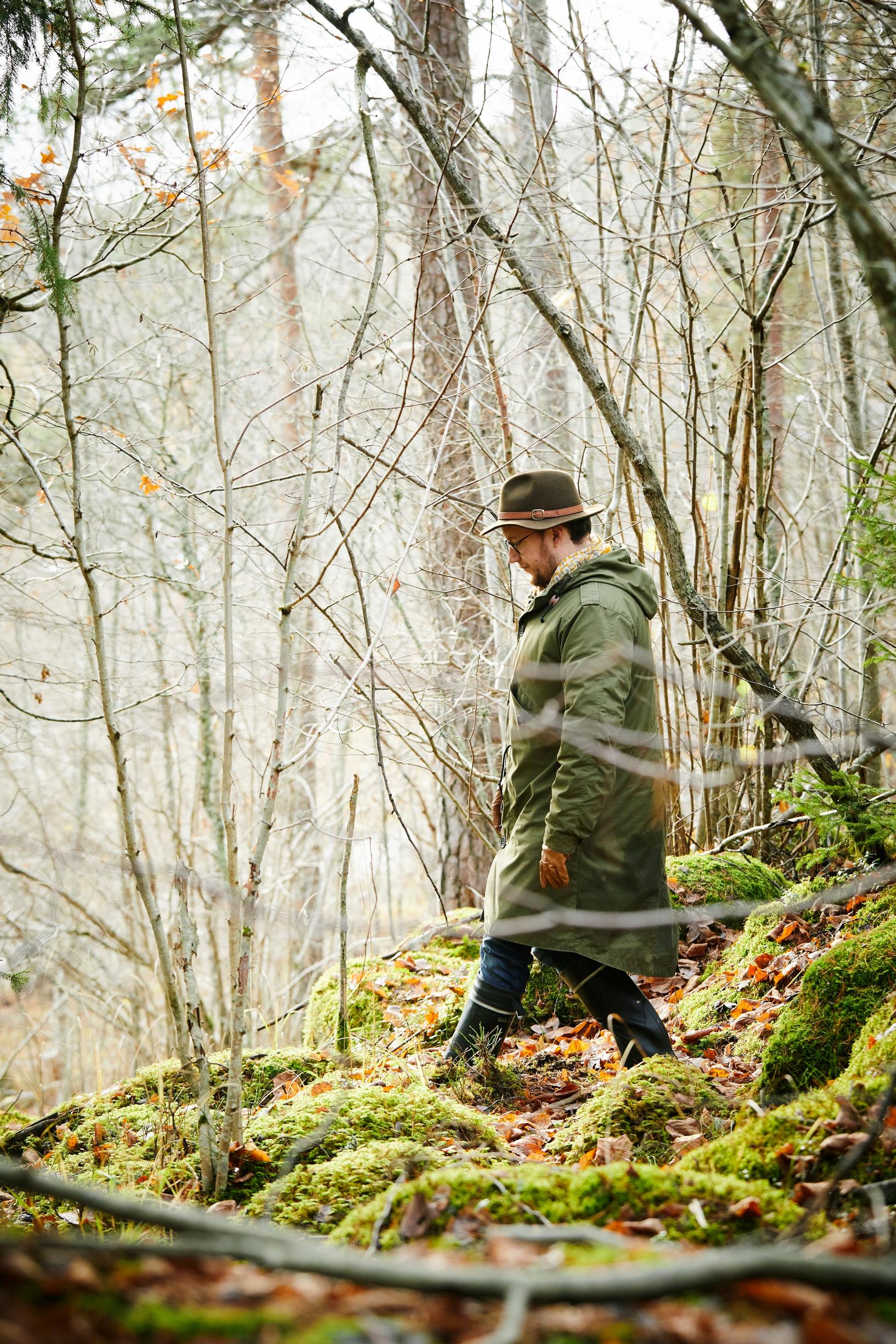 Ilari Edelmann metsässä