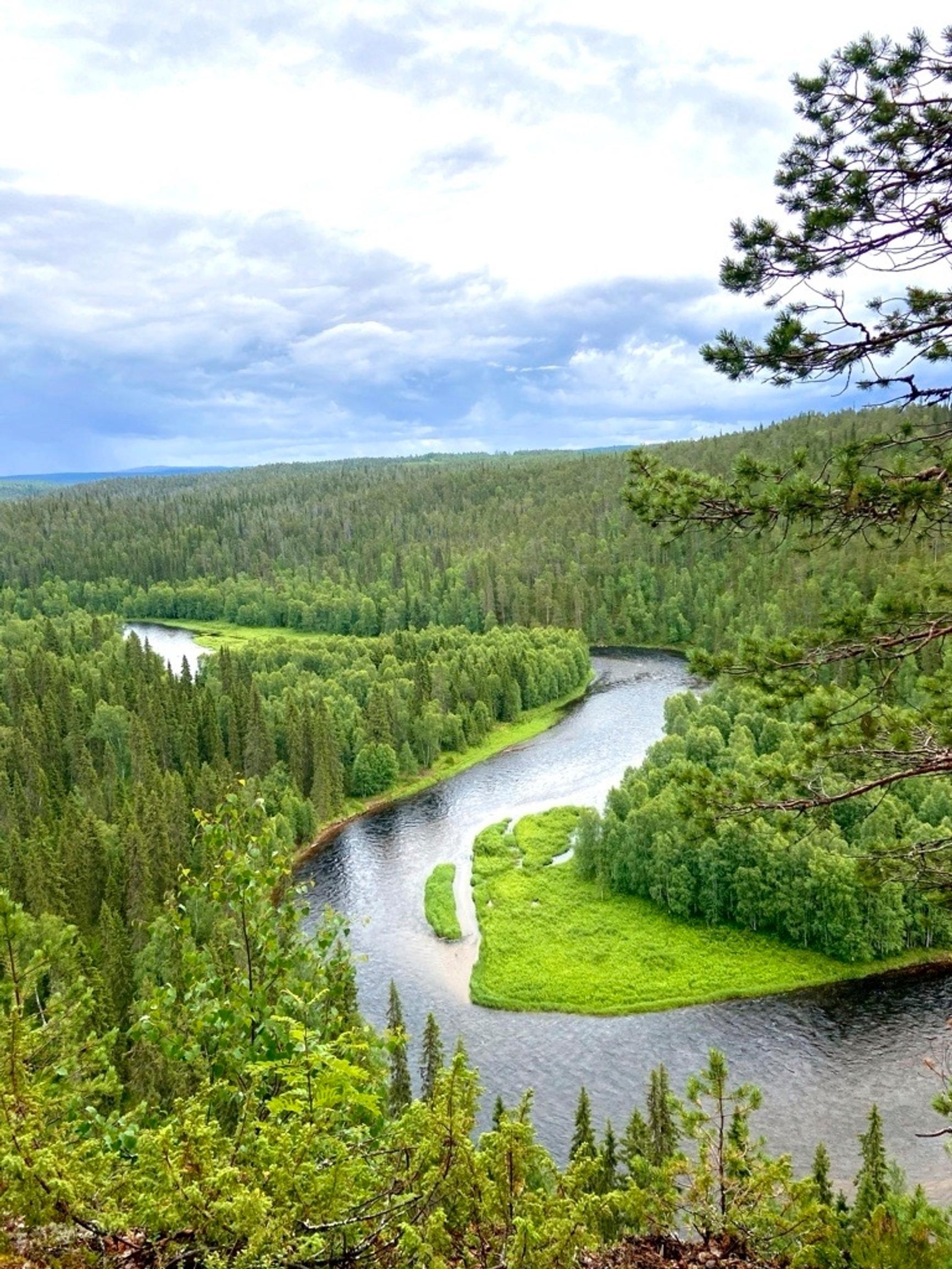 Näkymä Pähkänäkalliolta