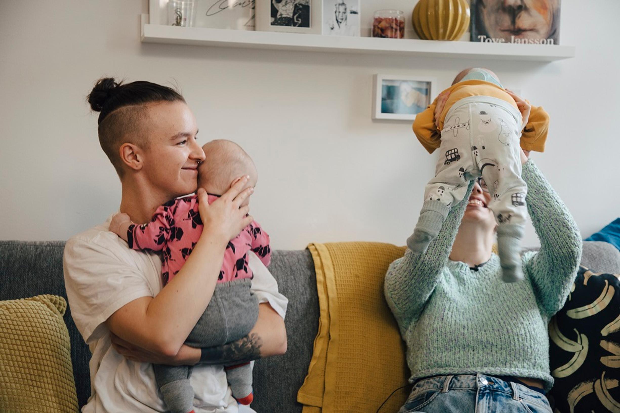 Lapset saivat alkunsa isän munasolusta